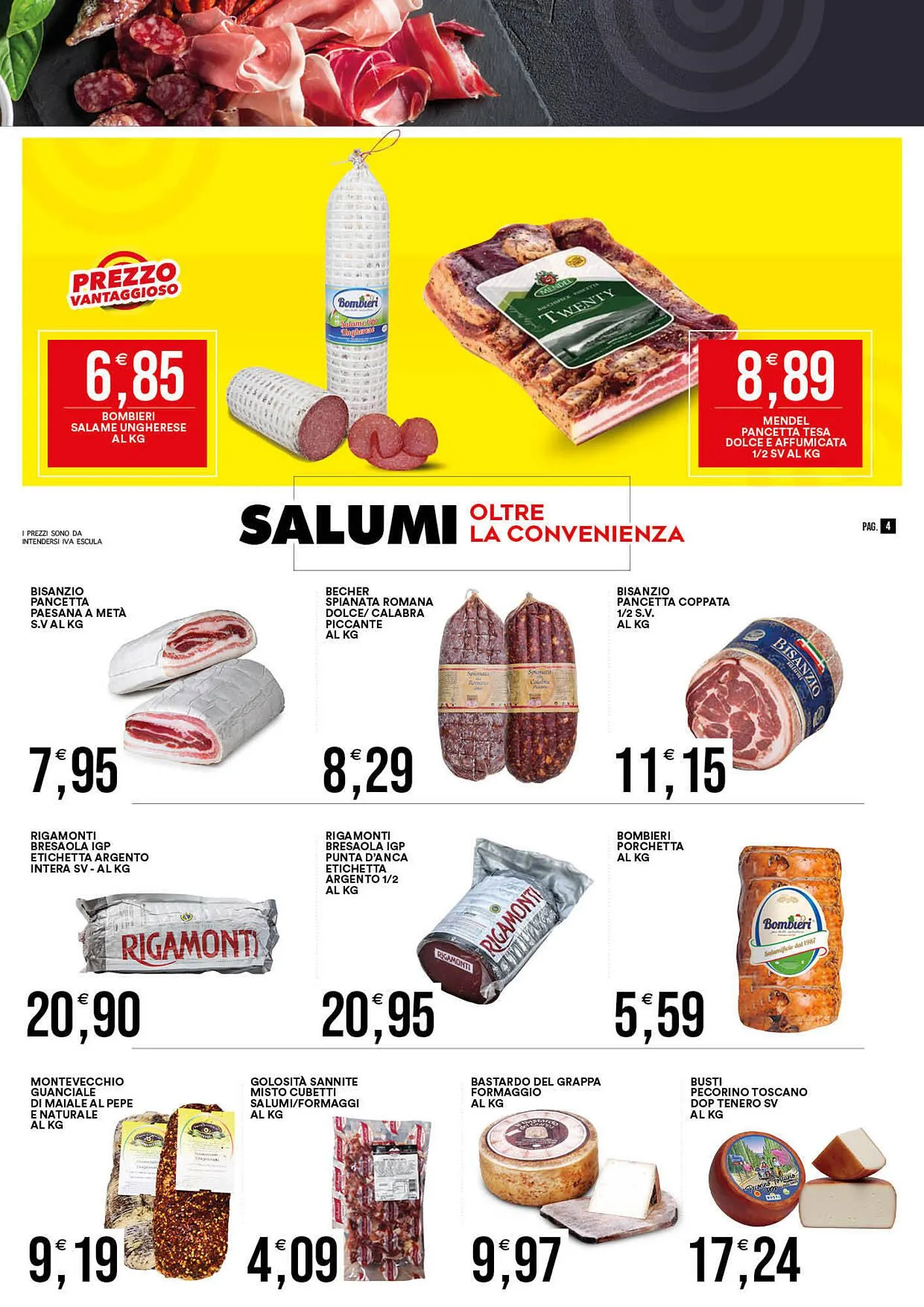 Volantino Vantaggio Cash&Carry da 30 giugno a 12 luglio di 2025 - Pagina del volantino 4