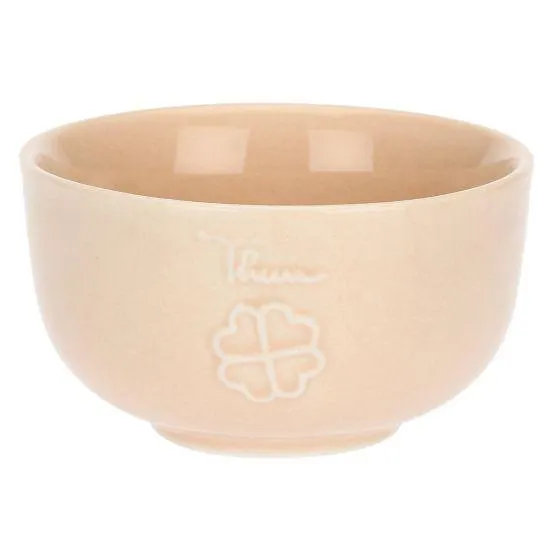 Mini ciotola con quadrifoglio in porcellana