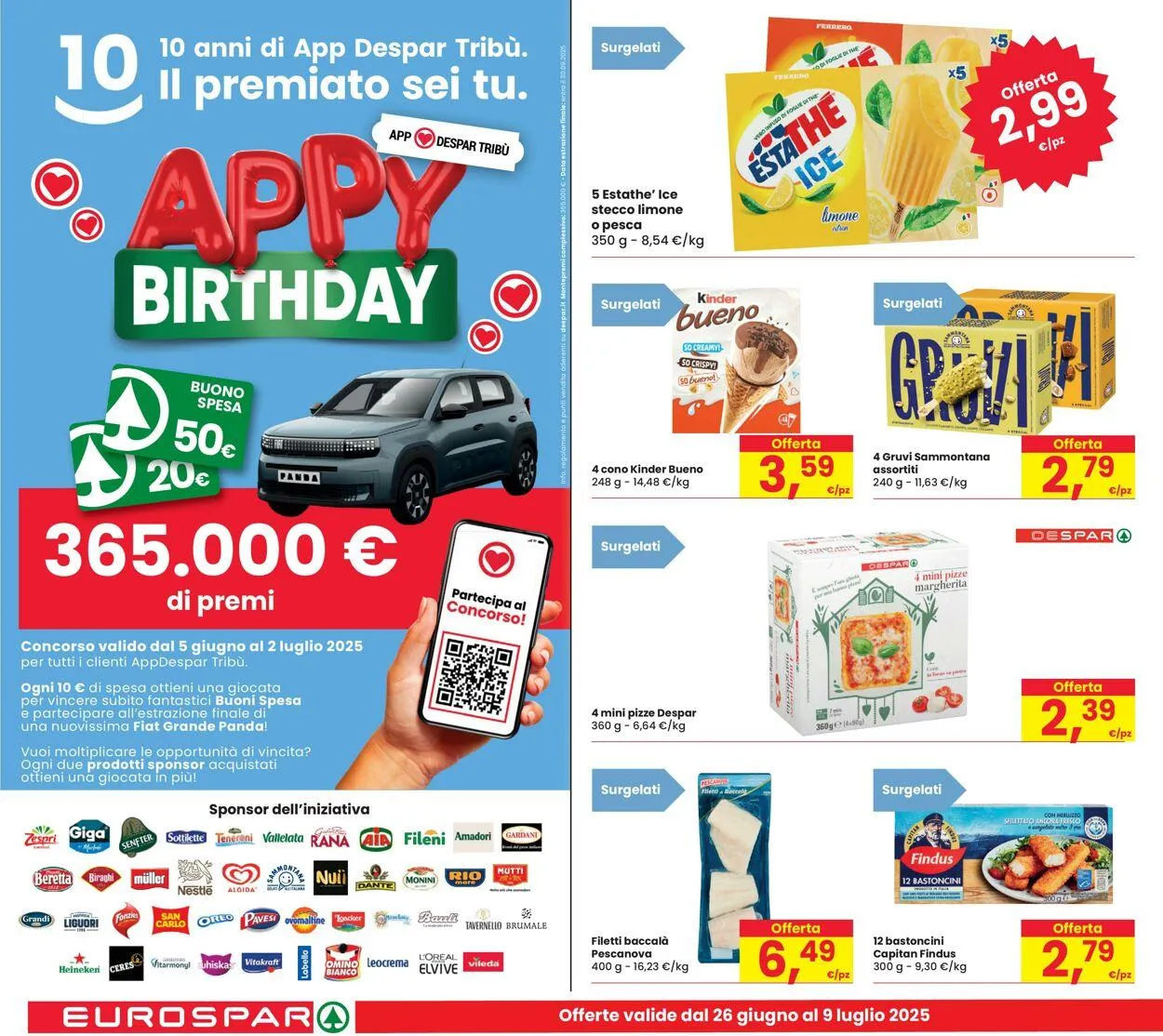 Eurospar Volantino attuale da 26 giugno a 9 luglio di 2025 - Pagina del volantino 14
