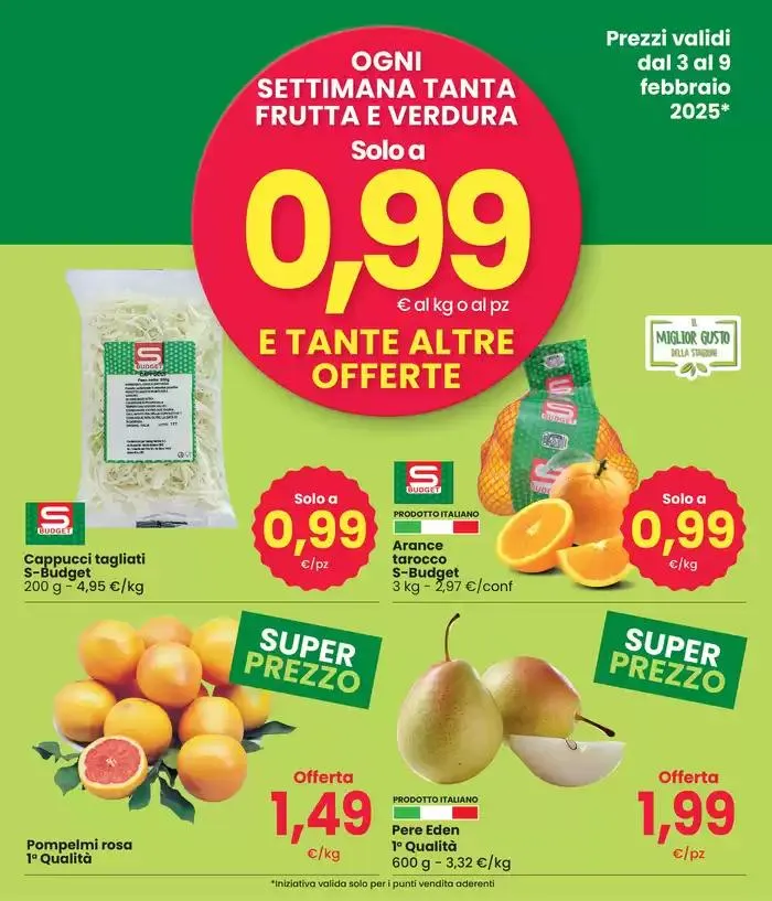 Solo a 0,99 euro da 3 febbraio a 9 febbraio di 2025 - Pagina del volantino 2