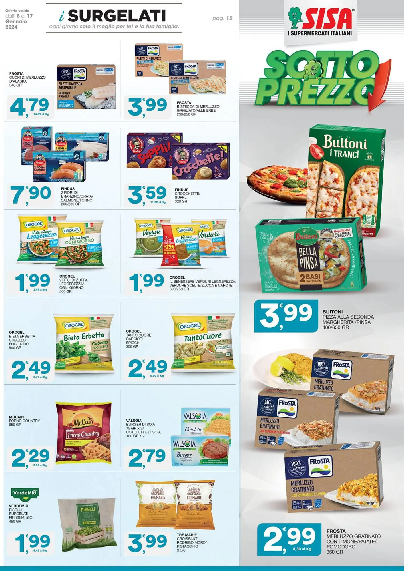 Volantino Sisa da 8 gennaio a 17 gennaio di 2024 - Pagina del volantino 15