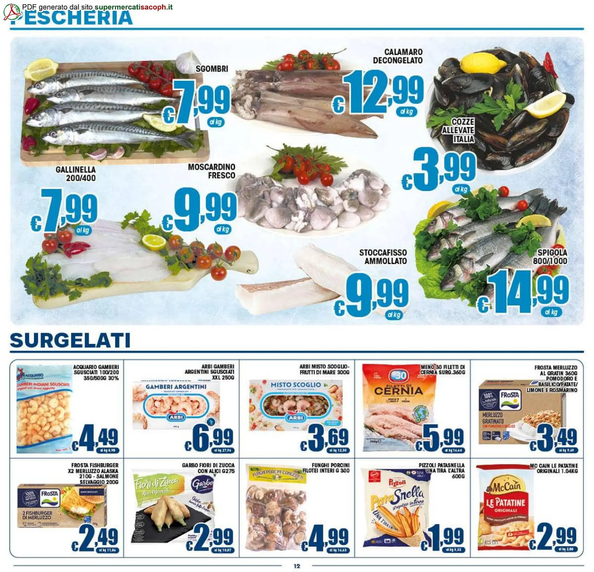 Volantino Sacoph da 8 maggio a 18 maggio di 2026 - Pagina del volantino 12