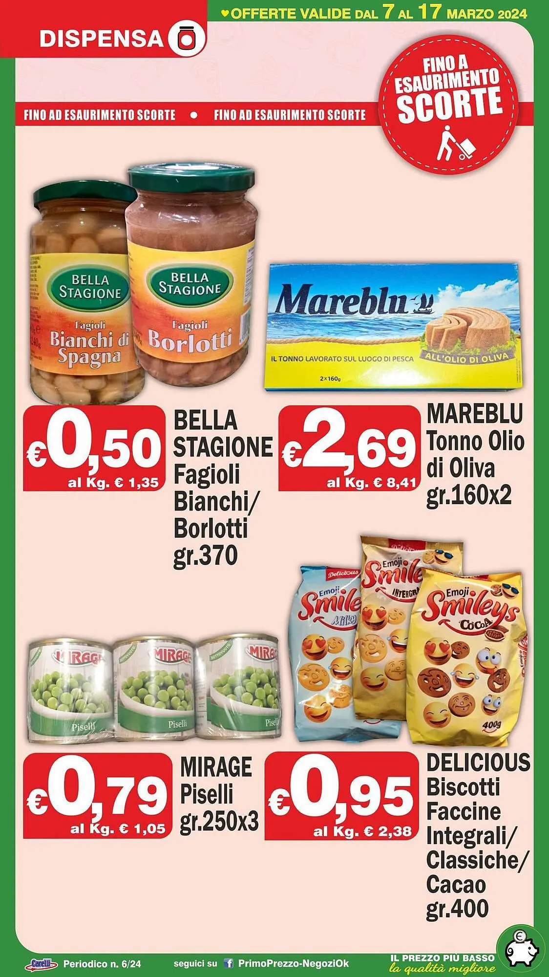 Volantino Primo Prezzo da 7 marzo a 17 marzo di 2024 - Pagina del volantino 21