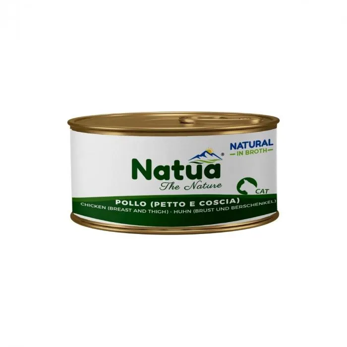 Natua Broth Cat cibo umido per gatti lattina 85g
