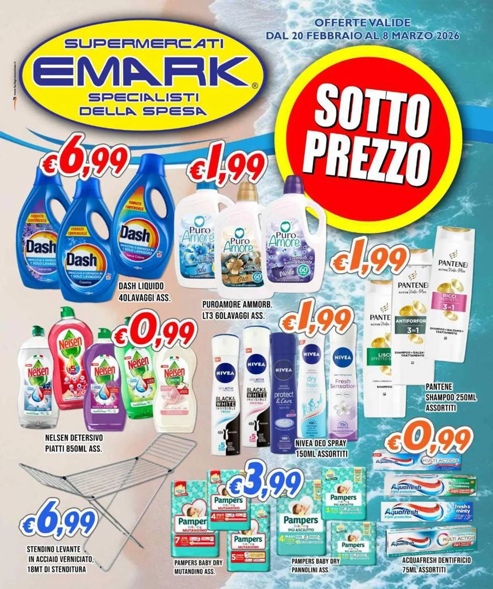 Volantino Supermercati Emark da 20 febbraio a 8 marzo di 2026 - Pagina del volantino 1