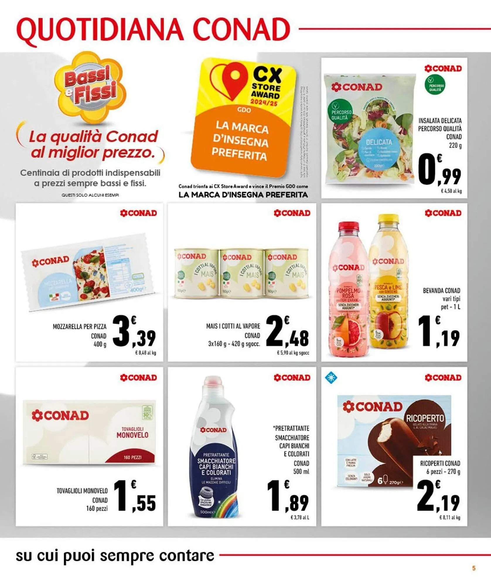 Volantino Conad da 2 agosto a 6 agosto di 2024 - Pagina del volantino 5
