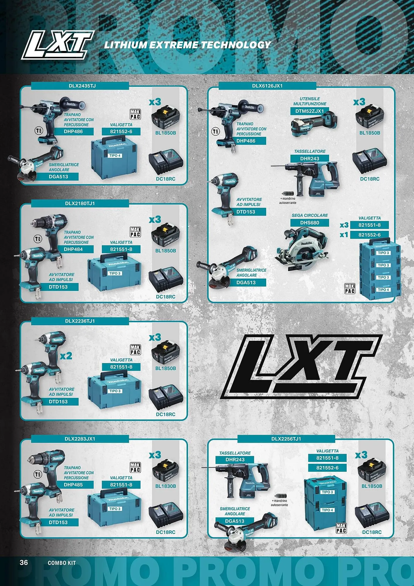Volantino Makita da 1 aprile a 1 ottobre di 2024 - Pagina del volantino 38