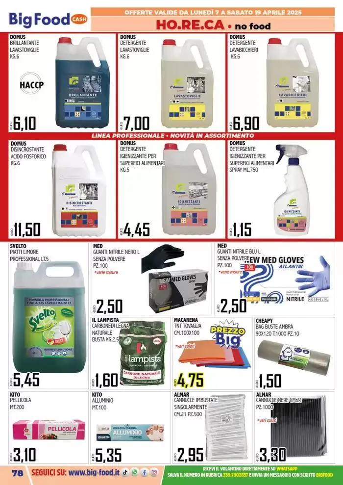 Buona Pasqua da 7 aprile a 19 aprile di 2025 - Pagina del volantino 78