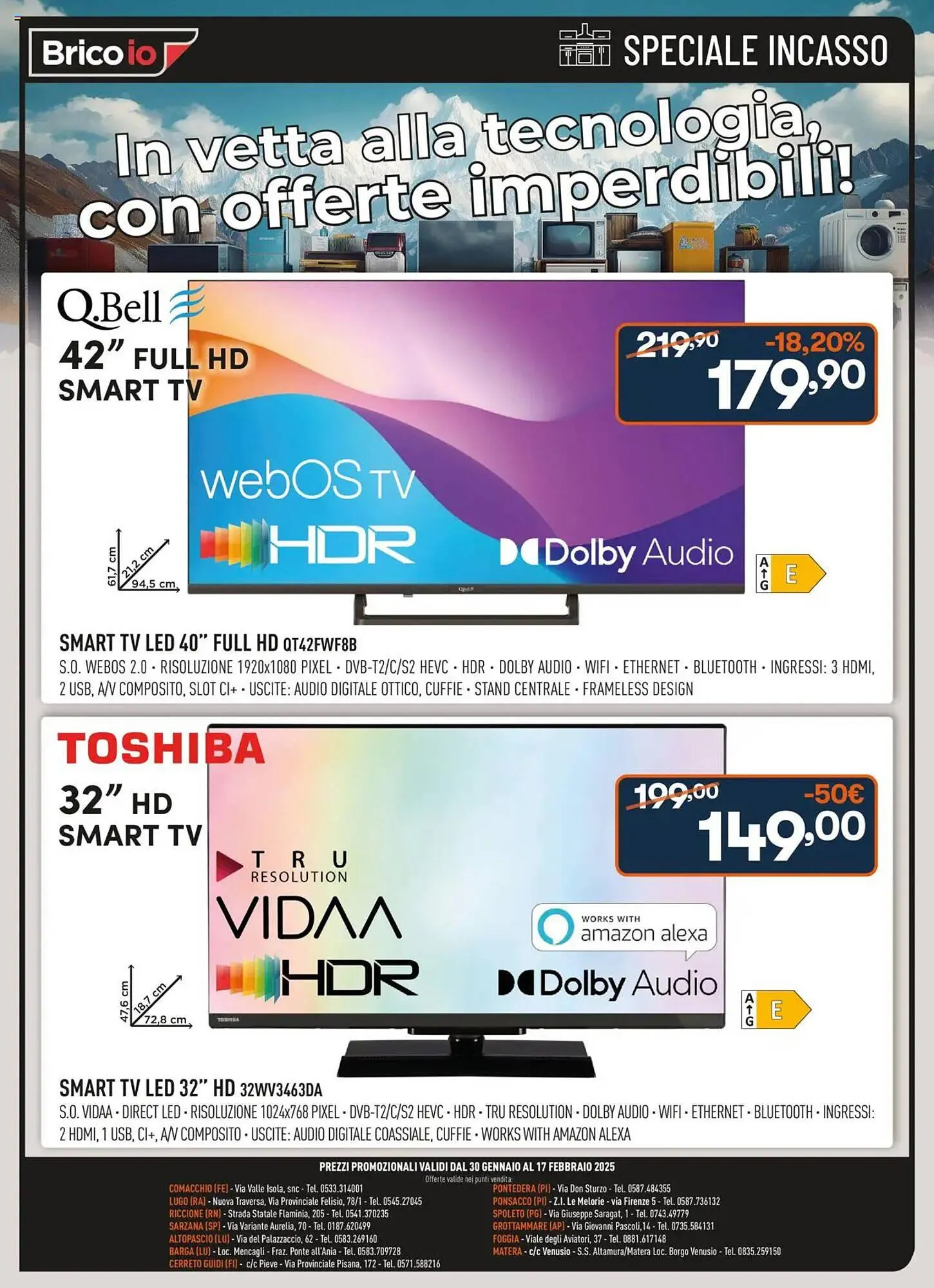 Volantino Brico Io da 30 gennaio a 17 febbraio di 2025 - Pagina del volantino 1