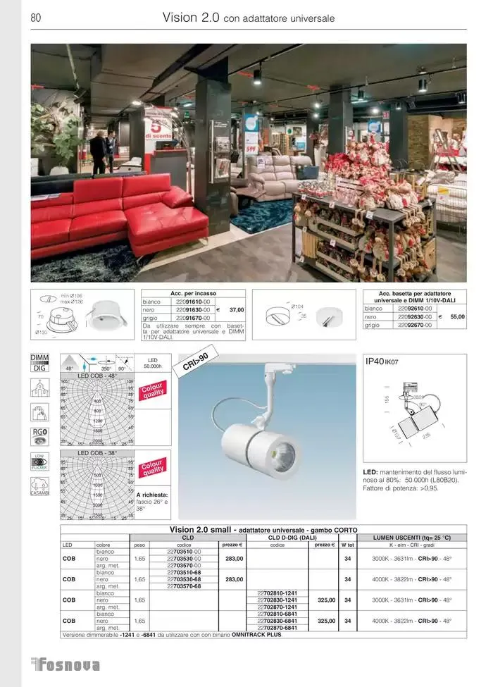 Fosnova LED 24/25 da 16 gennaio a 31 ottobre di 2025 - Pagina del volantino 82