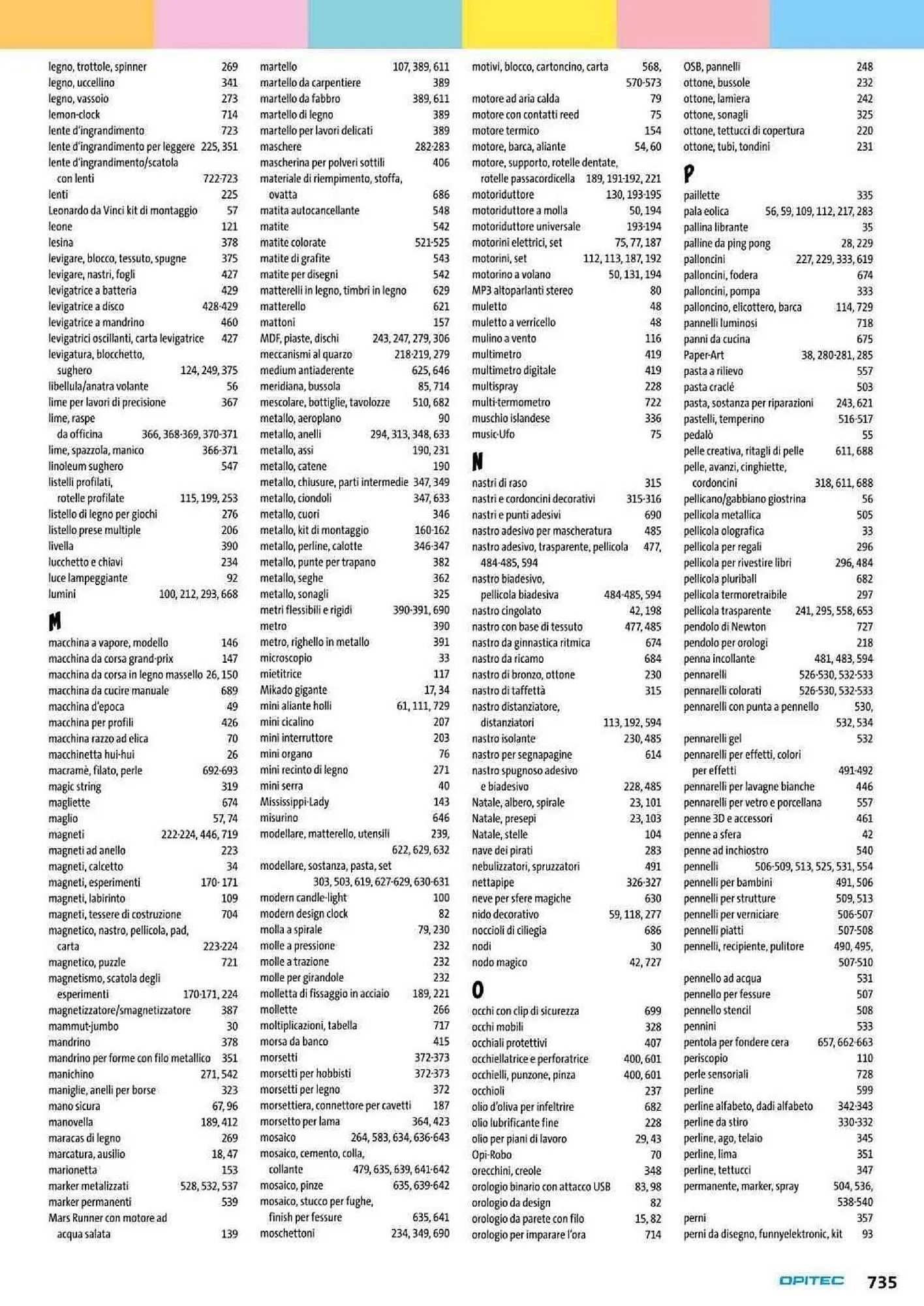 Volantino Opitec da 6 gennaio a 31 agosto di 2024 - Pagina del volantino 735