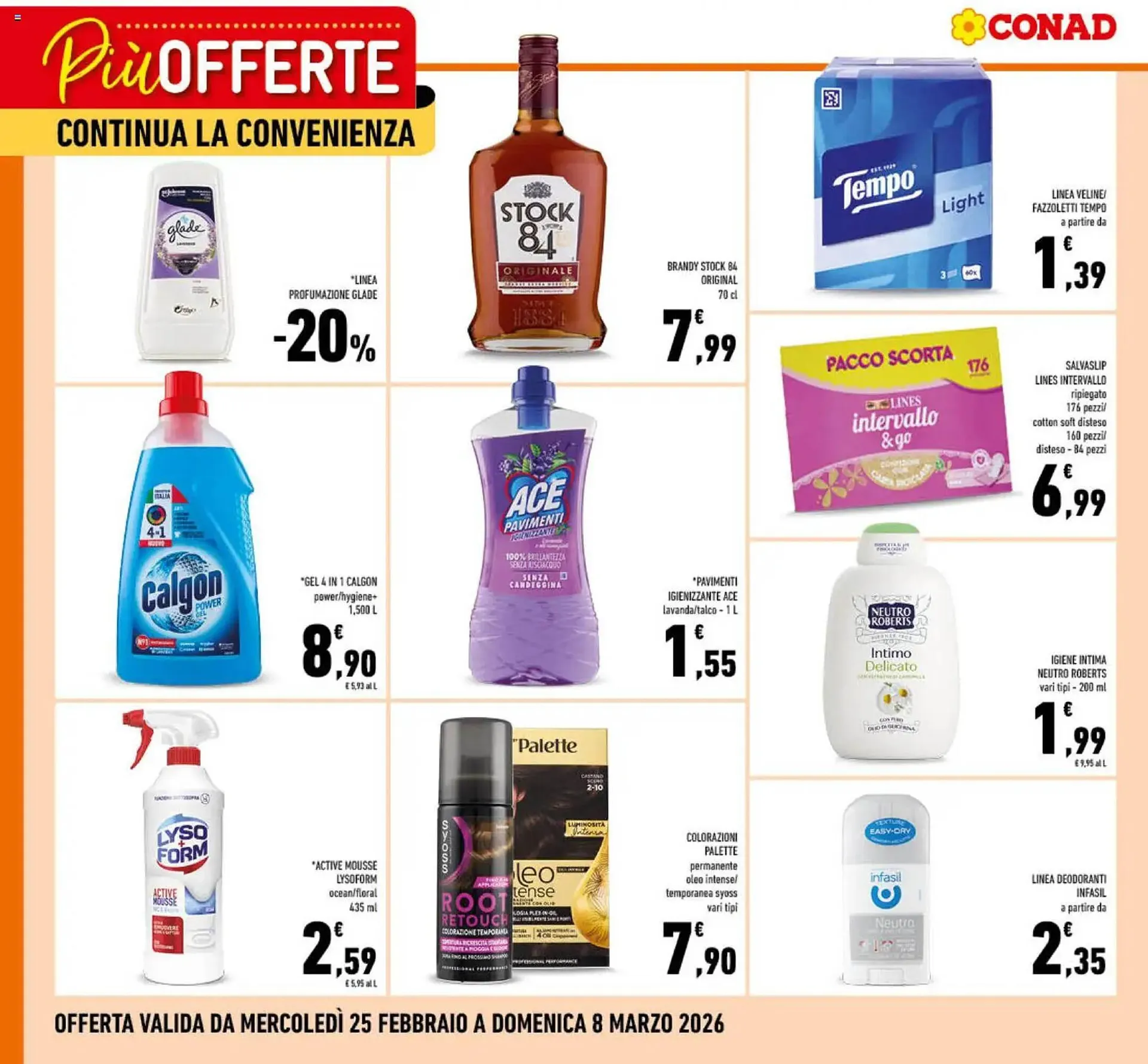 Volantino Conad da 25 febbraio a 8 marzo di 2026 - Pagina del volantino 2