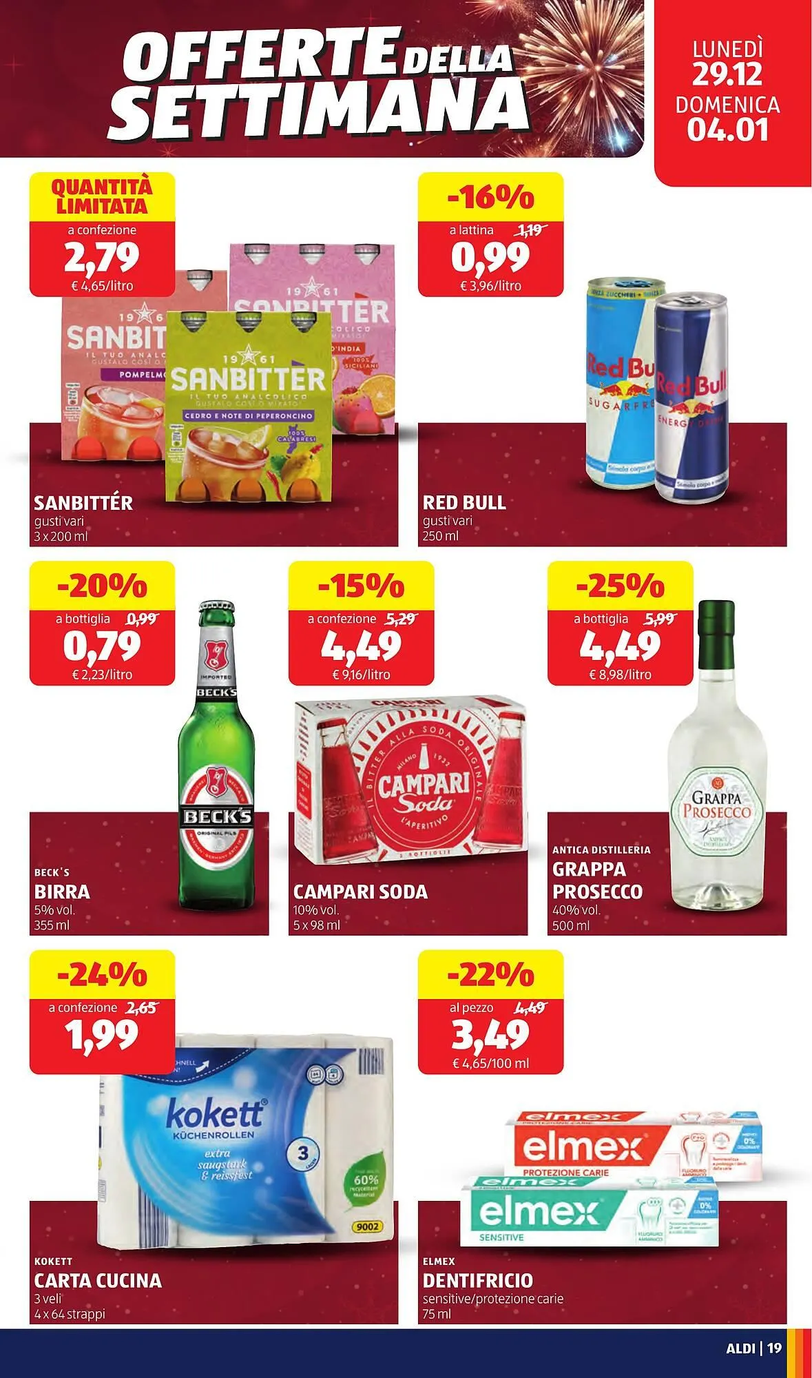 Volantino ALDI da 29 dicembre a 4 gennaio di 2026 - Pagina del volantino 19