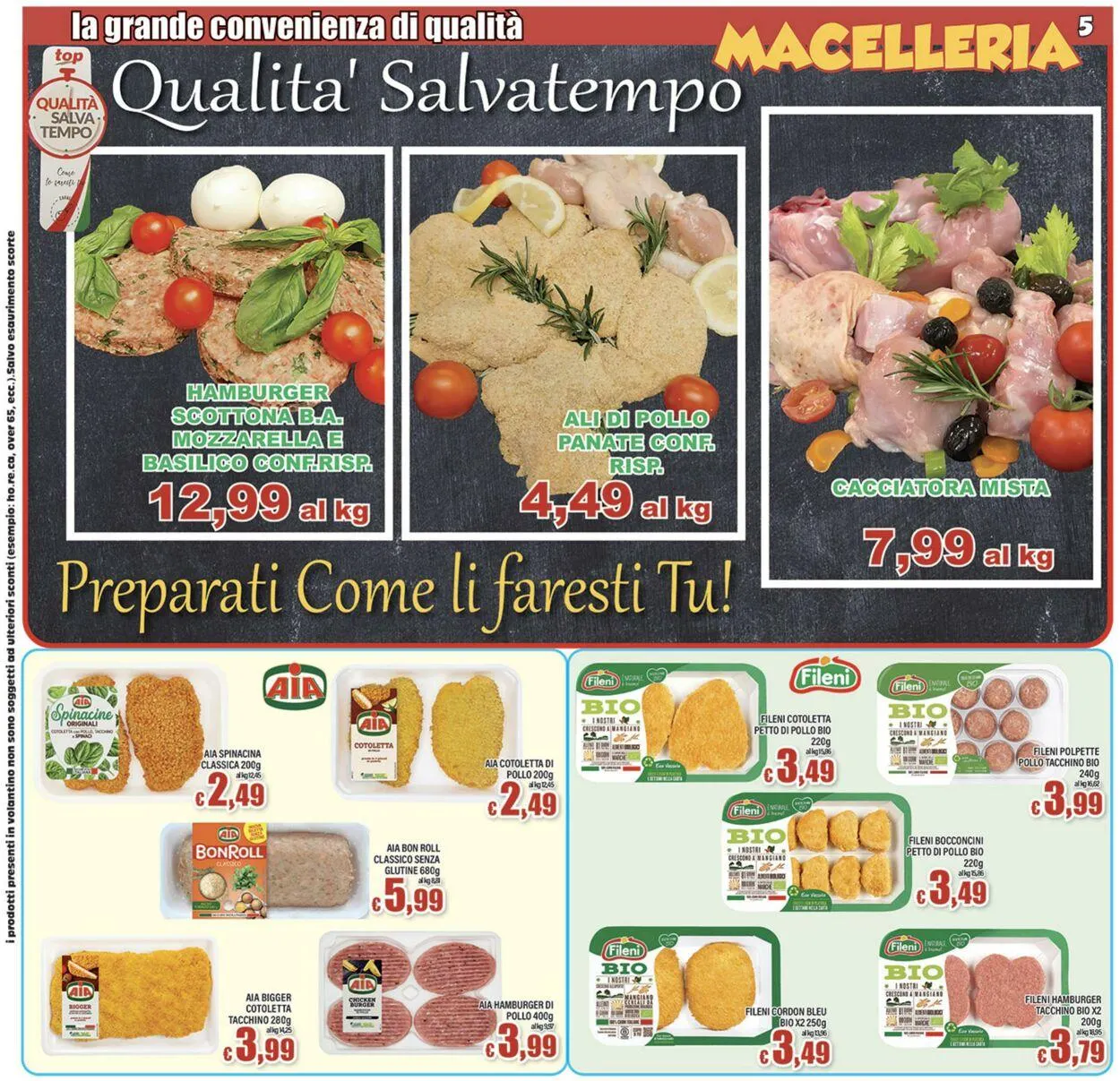 Top Supermercati Volantino attuale da 19 giugno a 3 luglio di 2025 - Pagina del volantino 5