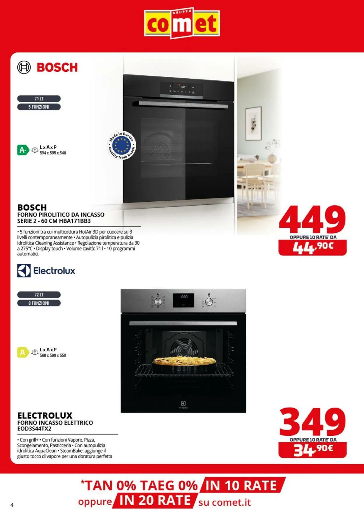 Comet Volantino attuale da 22 luglio a 30 luglio di 2025 - Pagina del volantino 4