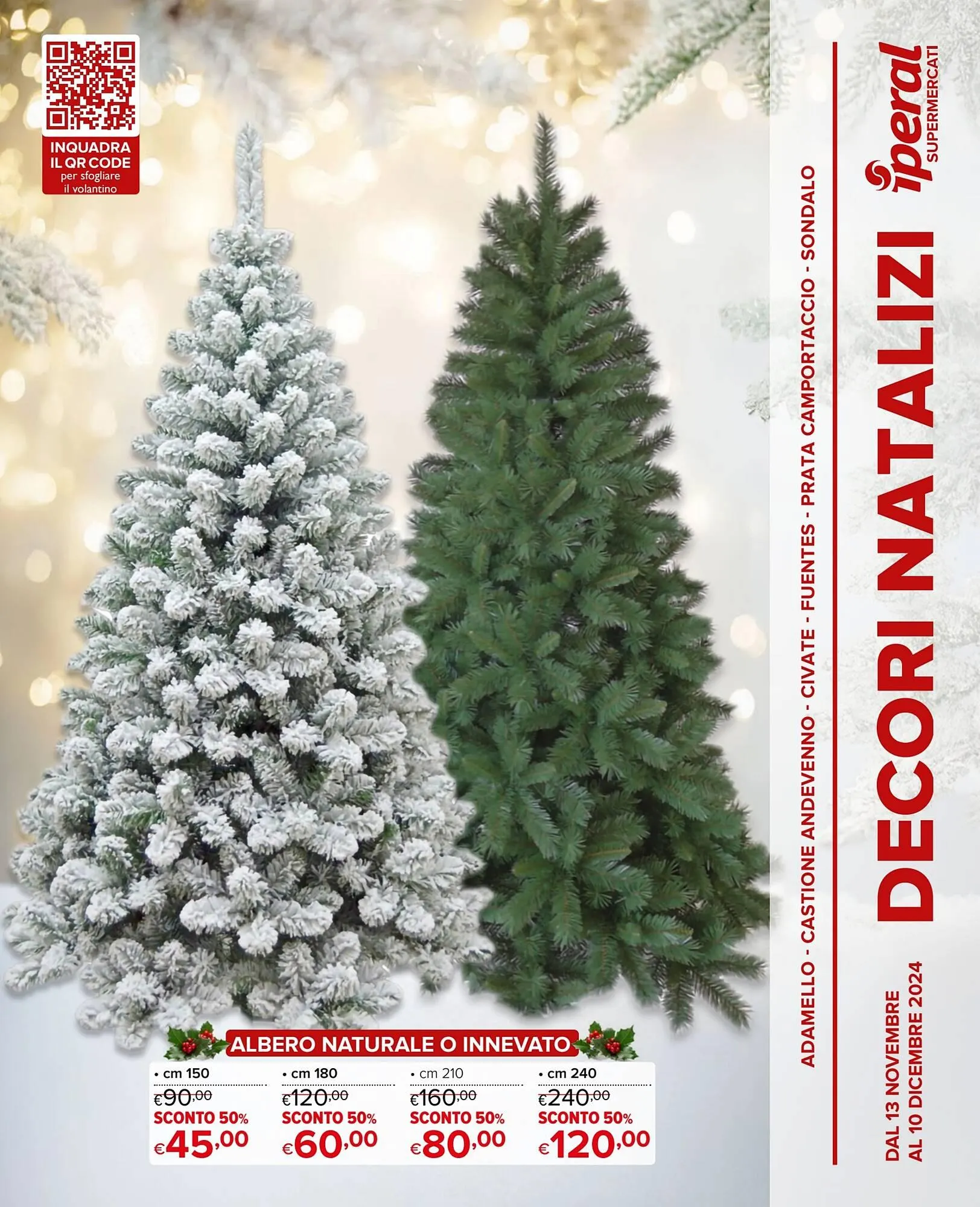 Volantino Iperal da 13 novembre a 10 dicembre di 2024 - Pagina del volantino 1