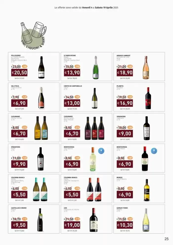 Per Pasqua solo eccellenze! da 4 aprile a 19 aprile di 2025 - Pagina del volantino 25