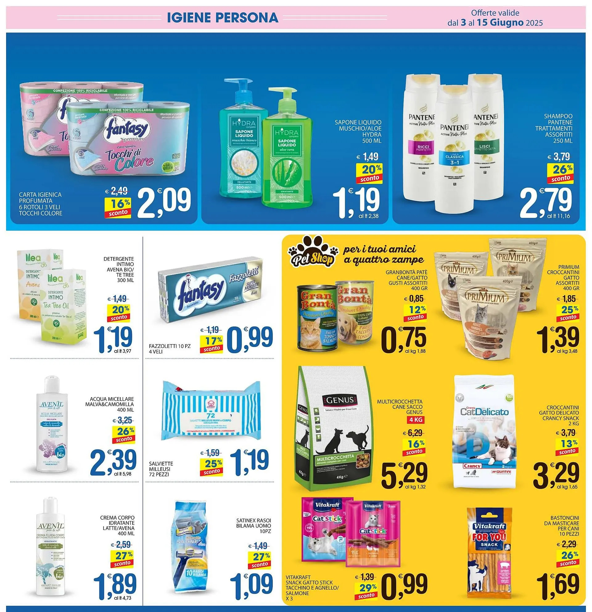 Volantino Qui Discount da 3 giugno a 15 giugno di 2025 - Pagina del volantino 9