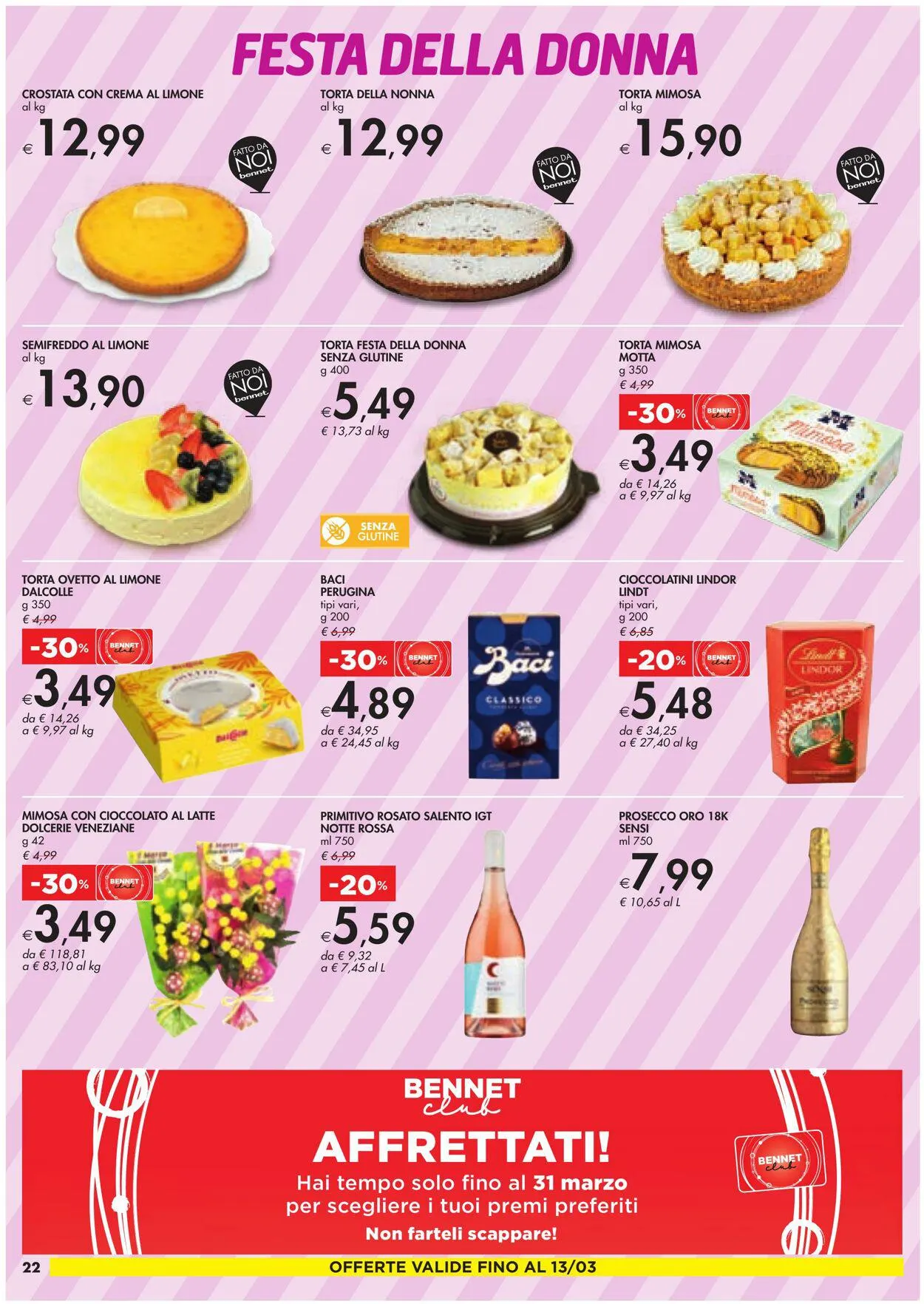 bennet Volantino attuale da 29 febbraio a 9 marzo di 2024 - Pagina del volantino 22