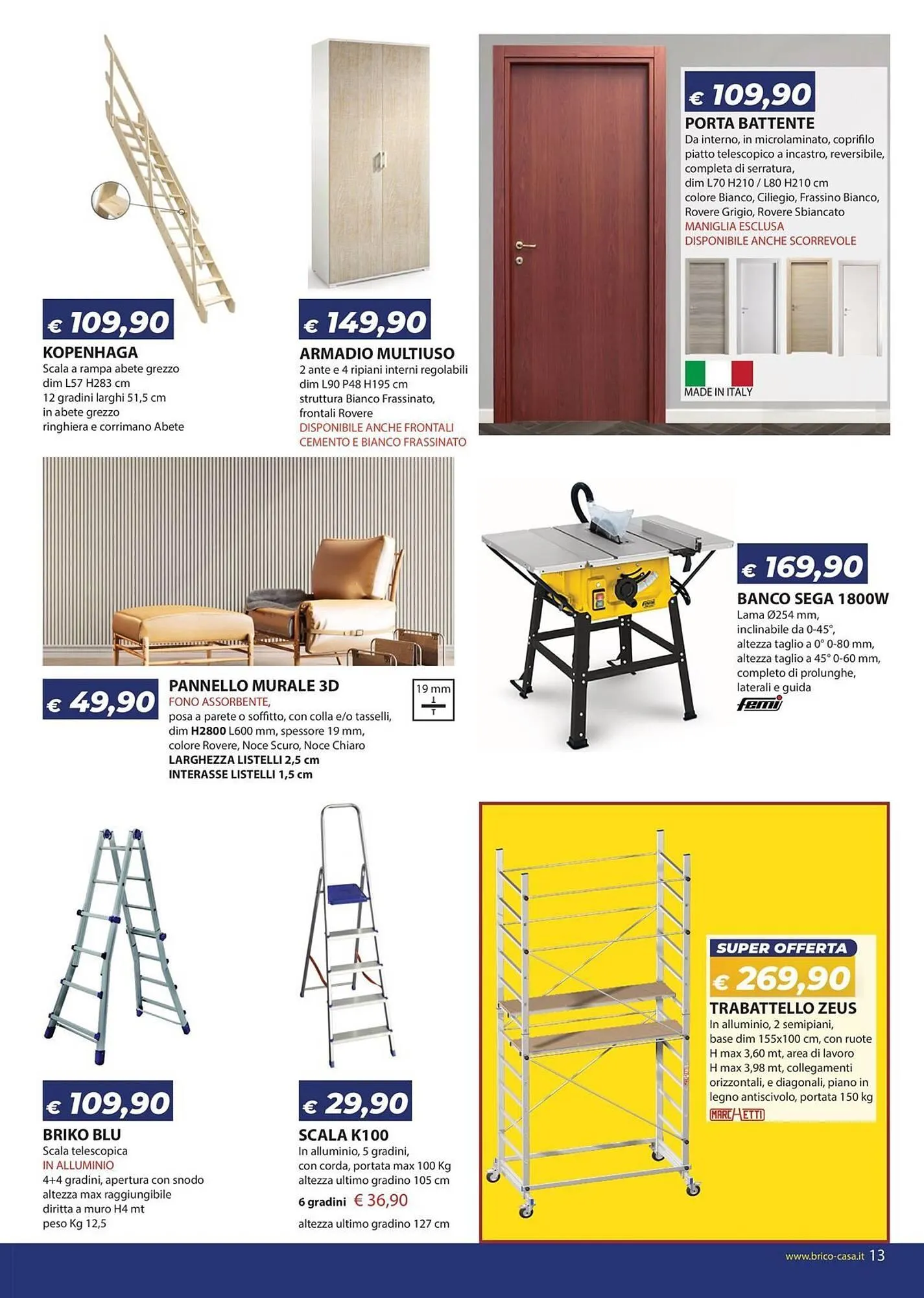 Volantino Bricocasa da 3 aprile a 27 aprile di 2025 - Pagina del volantino 13