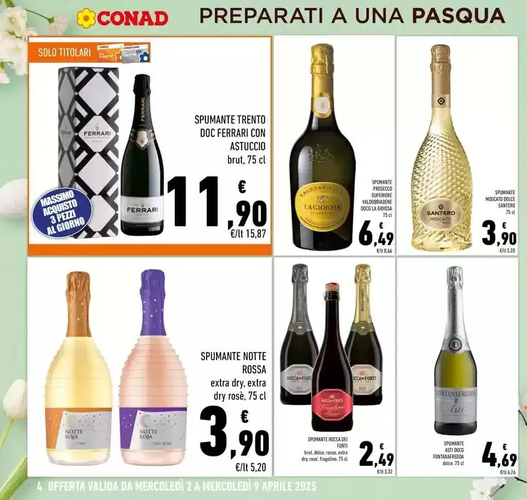 PREPARATI AD UNA PASQUA DAL GUSTO SORPRENDENTE da 2 aprile a 9 aprile di 2025 - Pagina del volantino 4