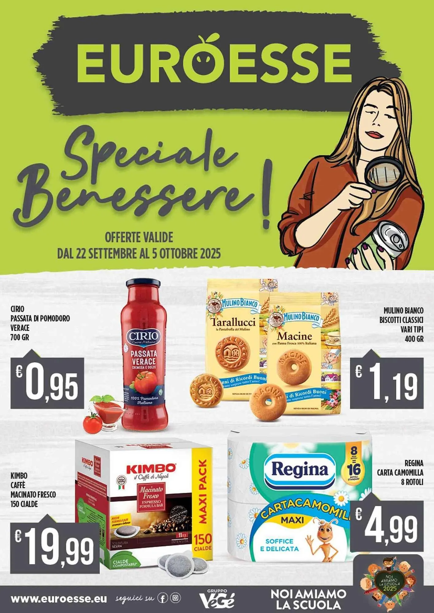 Volantino Euroesse da 22 settembre a 5 ottobre di 2025 - Pagina del volantino 1