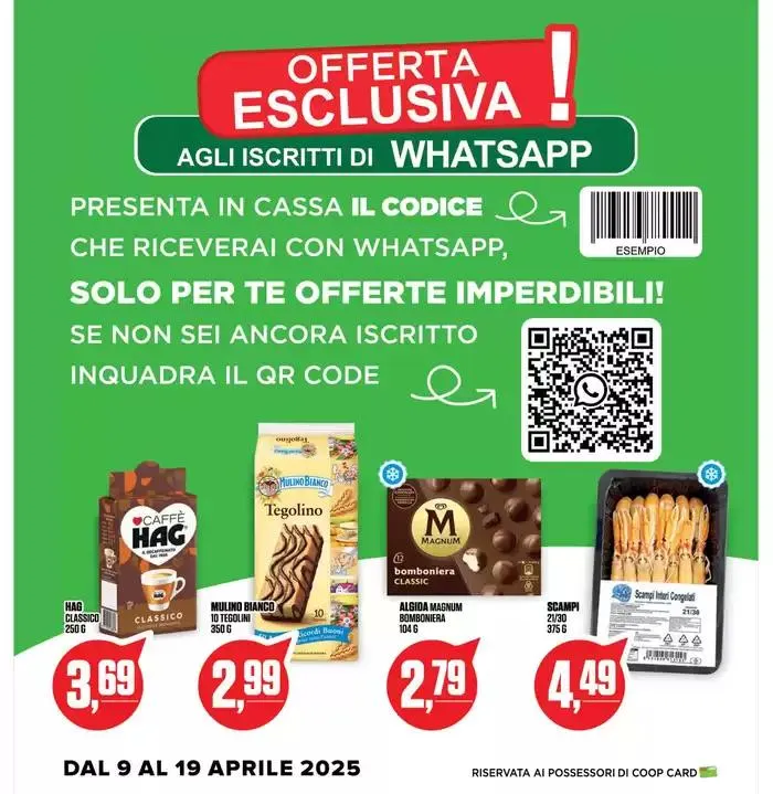 Dolce pasqua di qualita e convenienza da 9 aprile a 19 aprile di 2025 - Pagina del volantino 21