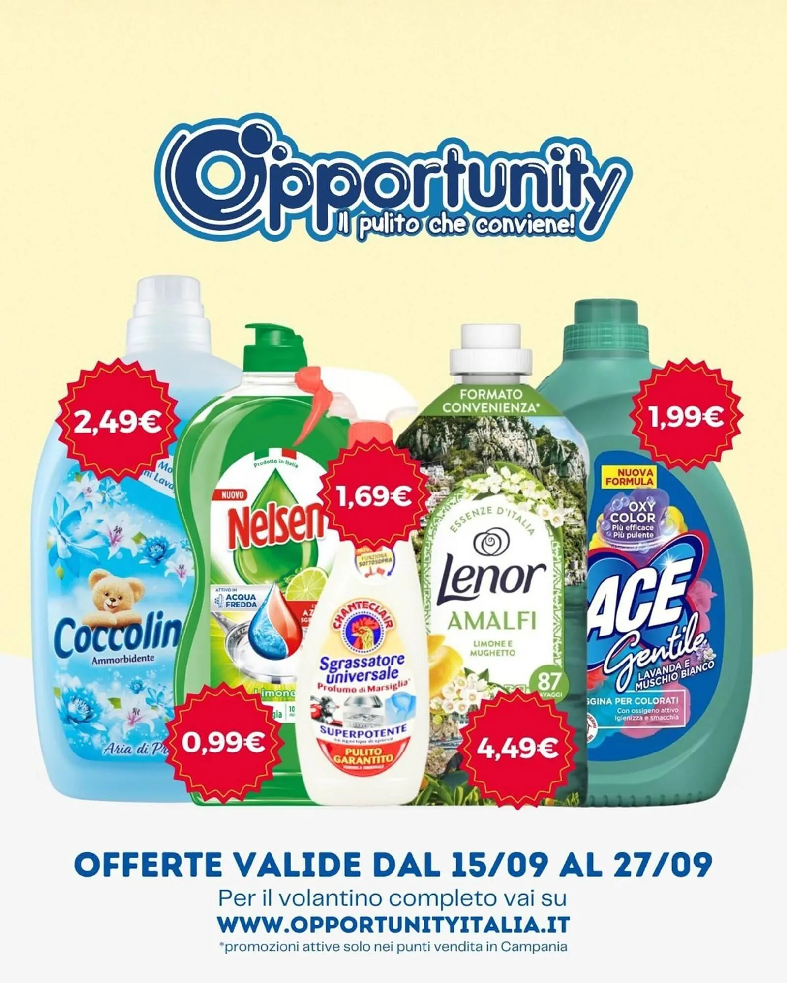 Volantino Opportunity Shop da 17 settembre a 27 settembre di 2025 - Pagina del volantino 1