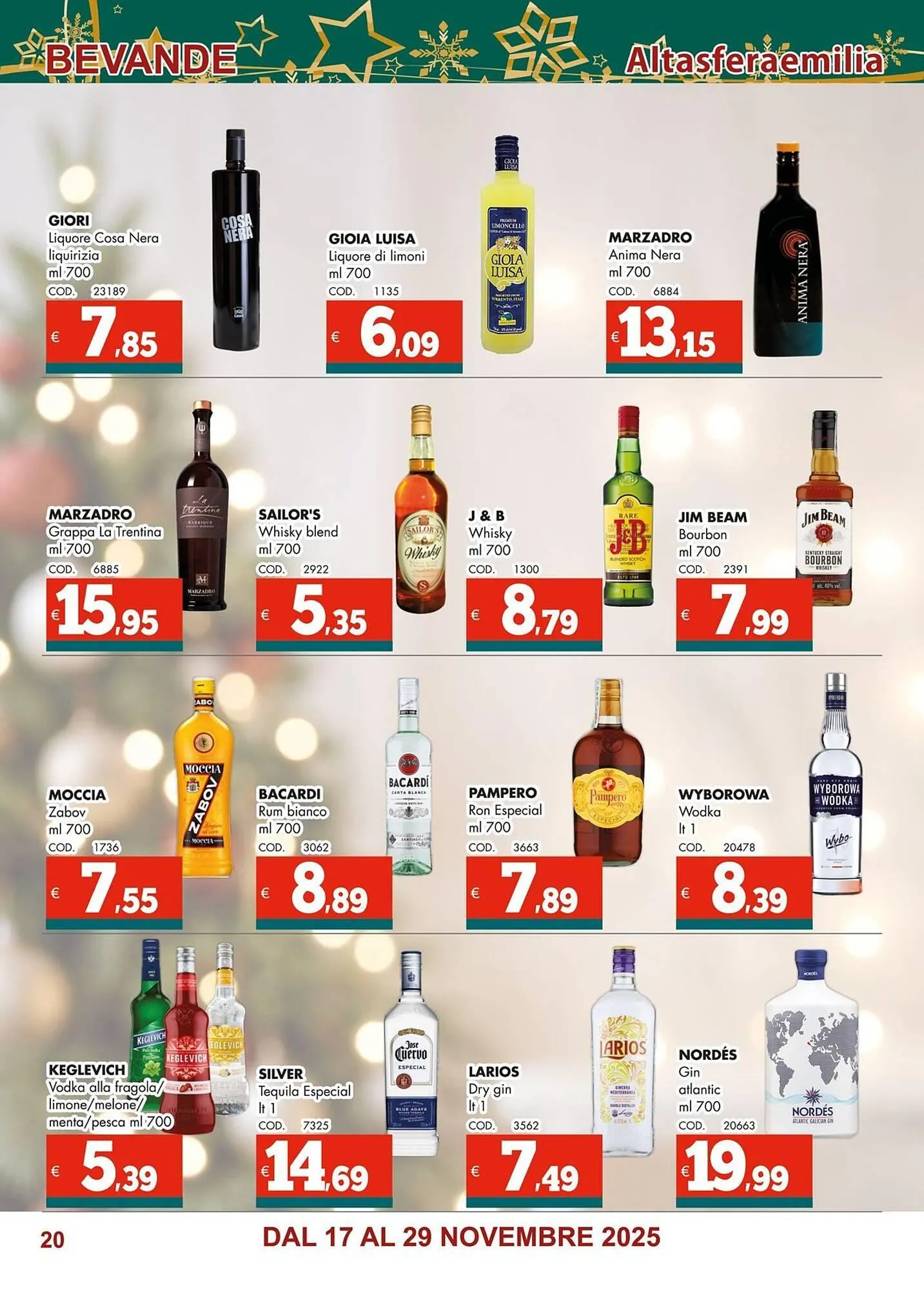 Volantino Altasfera da 17 novembre a 29 novembre di 2025 - Pagina del volantino 20