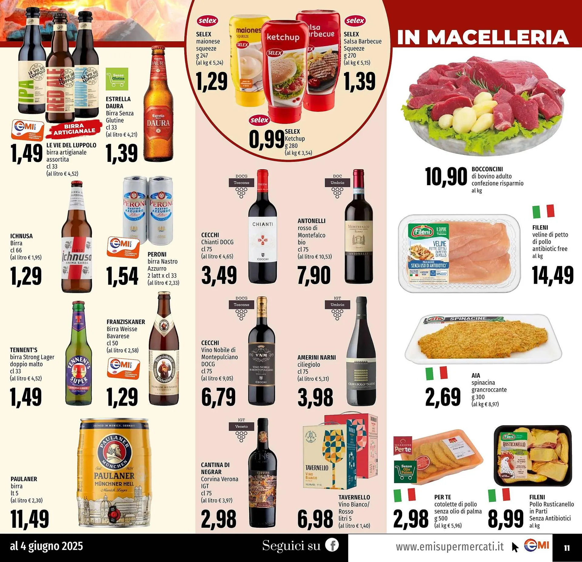Volantino Emi Supermercati da 22 maggio a 4 giugno di 2025 - Pagina del volantino 11