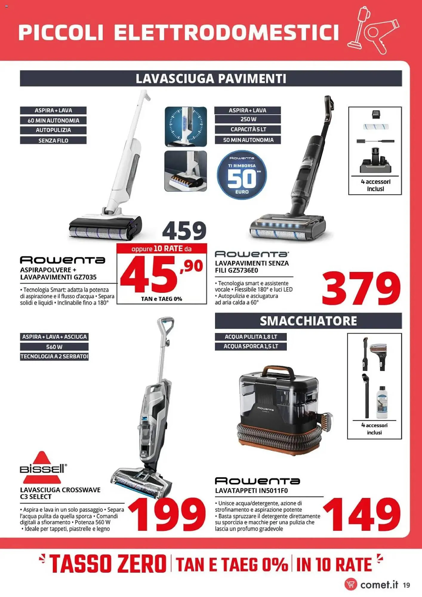 Volantino Comet da 20 febbraio a 4 marzo di 2026 - Pagina del volantino 19