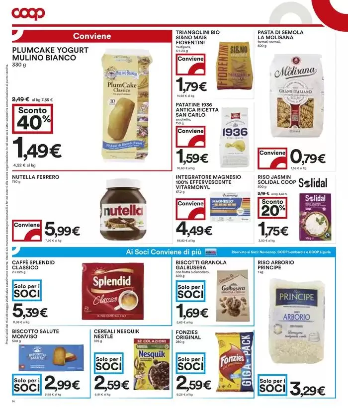 Offerte TOP da 15 maggio a 28 maggio di 2025 - Pagina del volantino 14