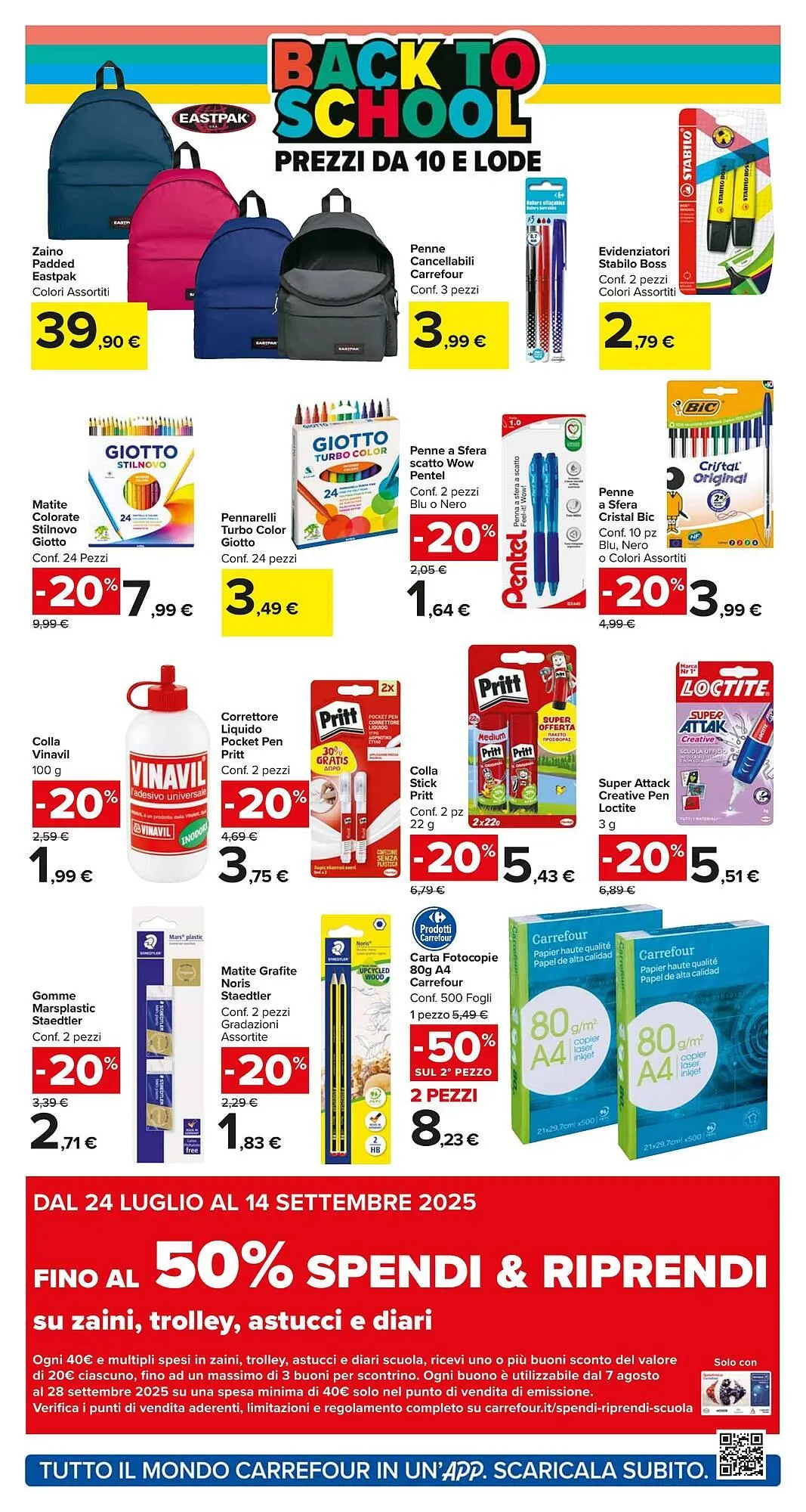 Volantino Carrefour Market da 5 settembre a 14 settembre di 2025 - Pagina del volantino 18
