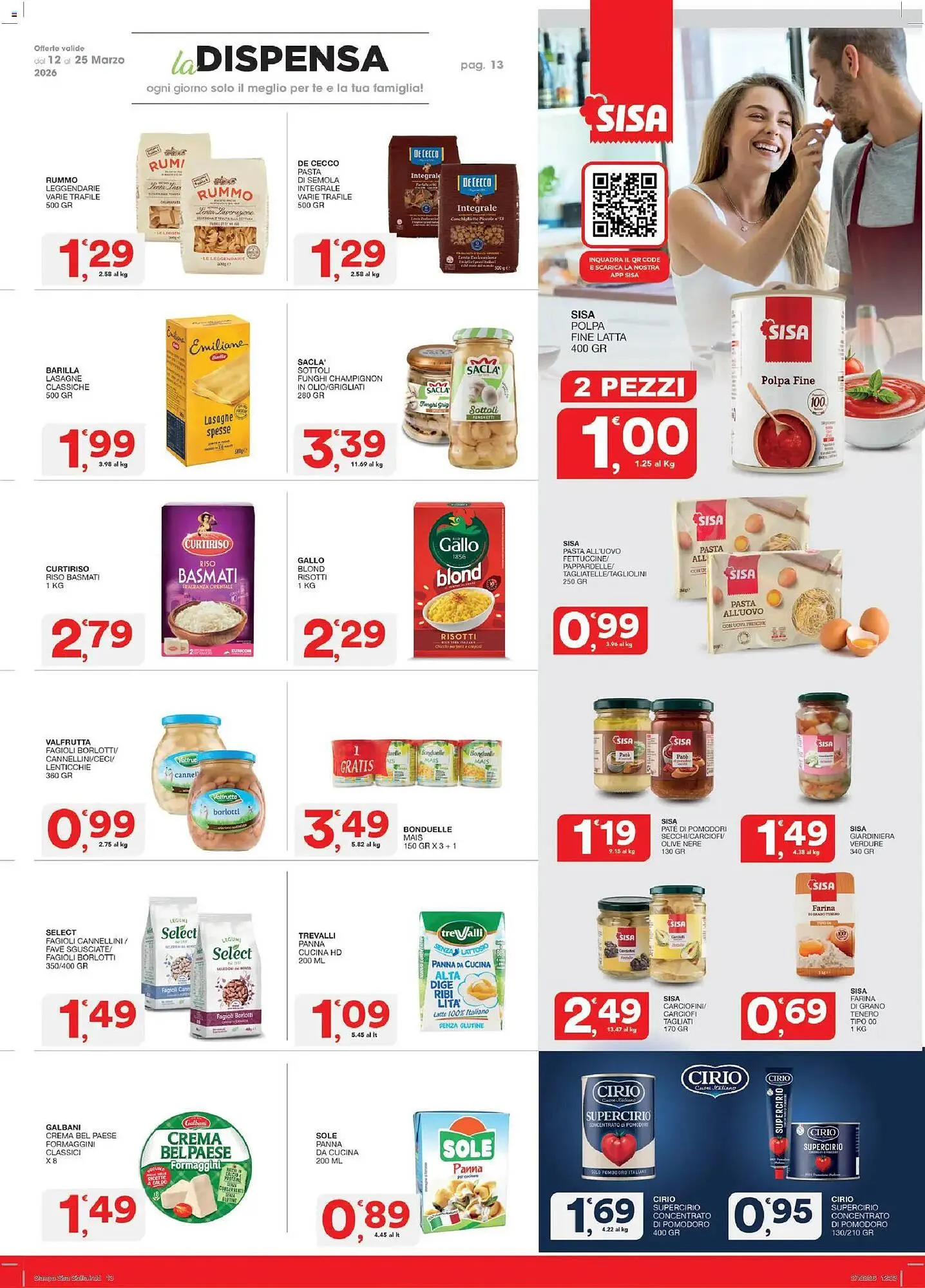 Volantino Sisa da 12 marzo a 25 marzo di 2026 - Pagina del volantino 13