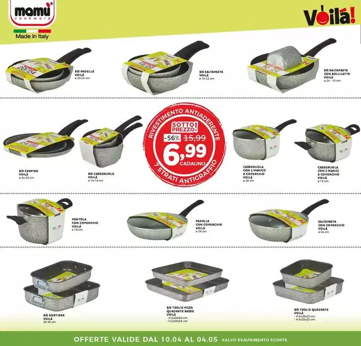 Nuova Apertura Foggia da 10 aprile a 7 maggio di 2025 - Pagina del volantino 6