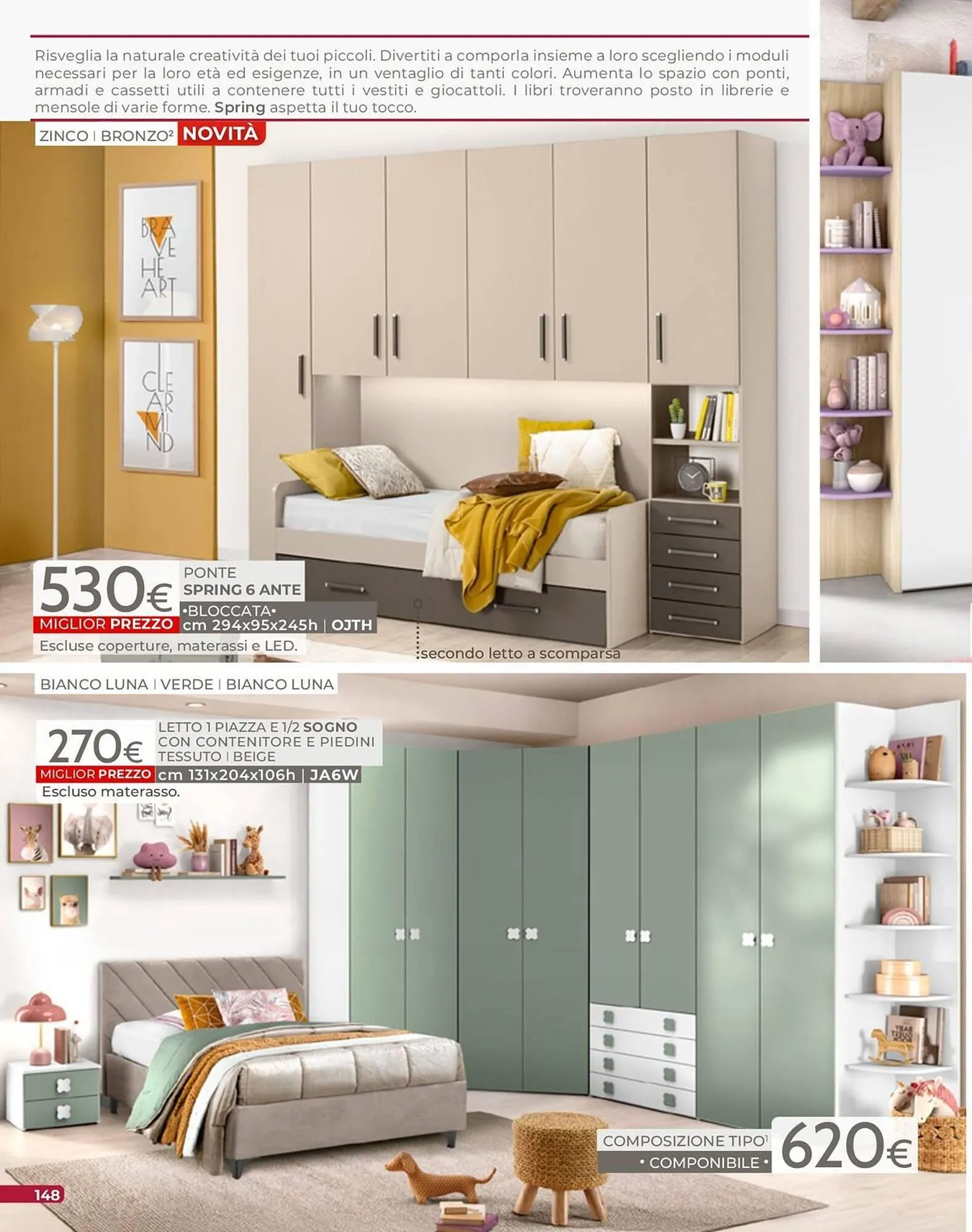 volantino Mondo Convenienza da 1 settembre a 31 dicembre di 2025 - Pagina del volantino 150