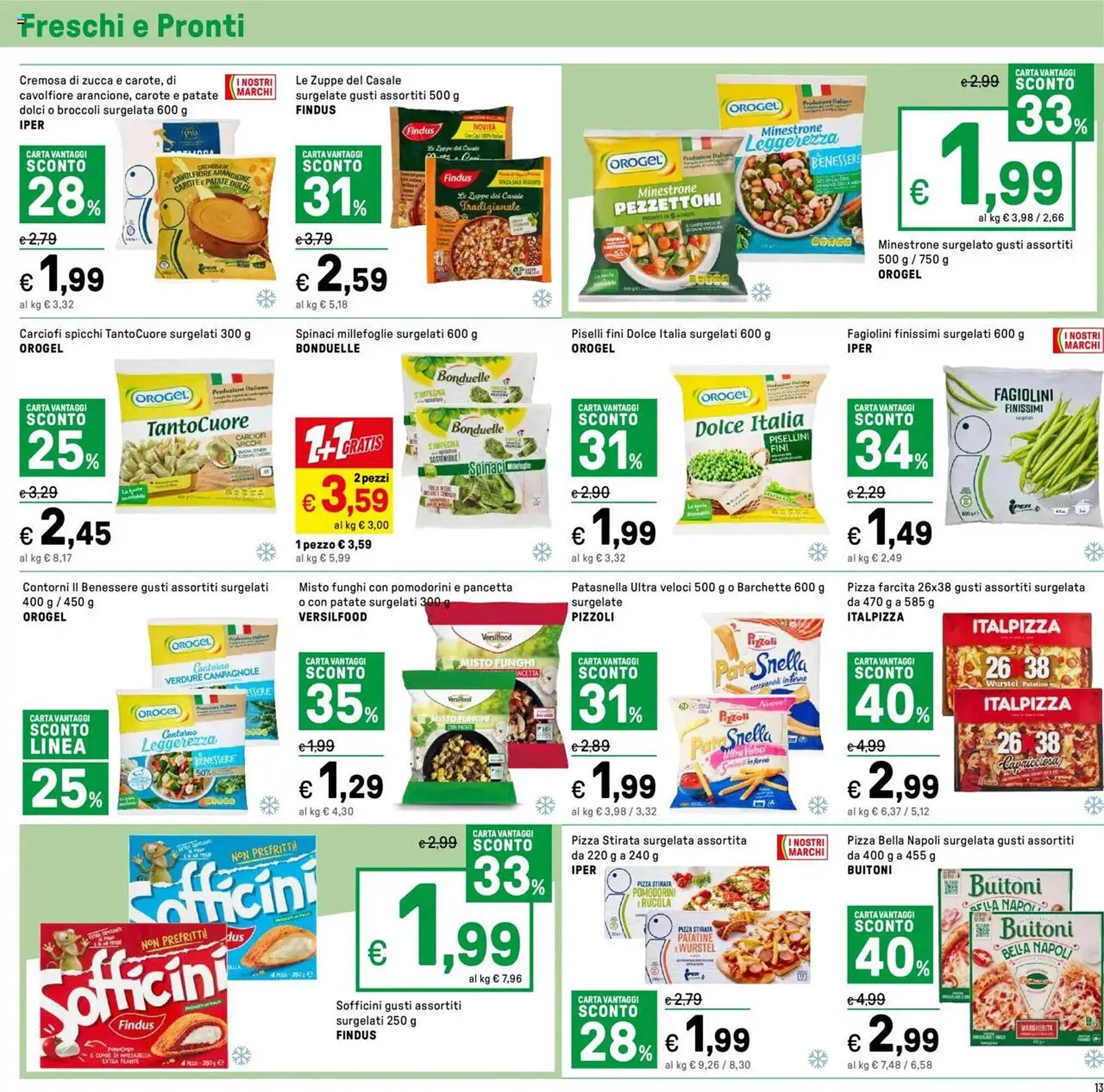 Volantino Iper La Grande da 3 gennaio a 12 gennaio di 2025 - Pagina del volantino 13