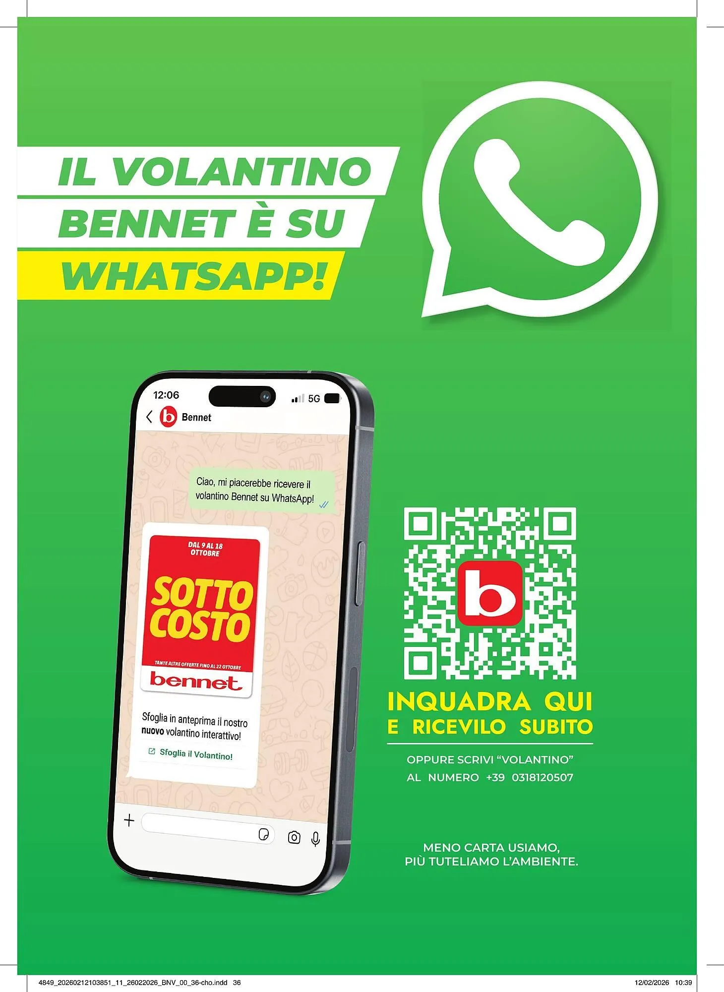 Volantino Bennet da 26 febbraio a 11 marzo di 2026 - Pagina del volantino 36