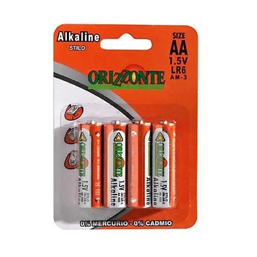 Batterie Stilo Alkaline 4pz 1,5v Orizzonte Mirada