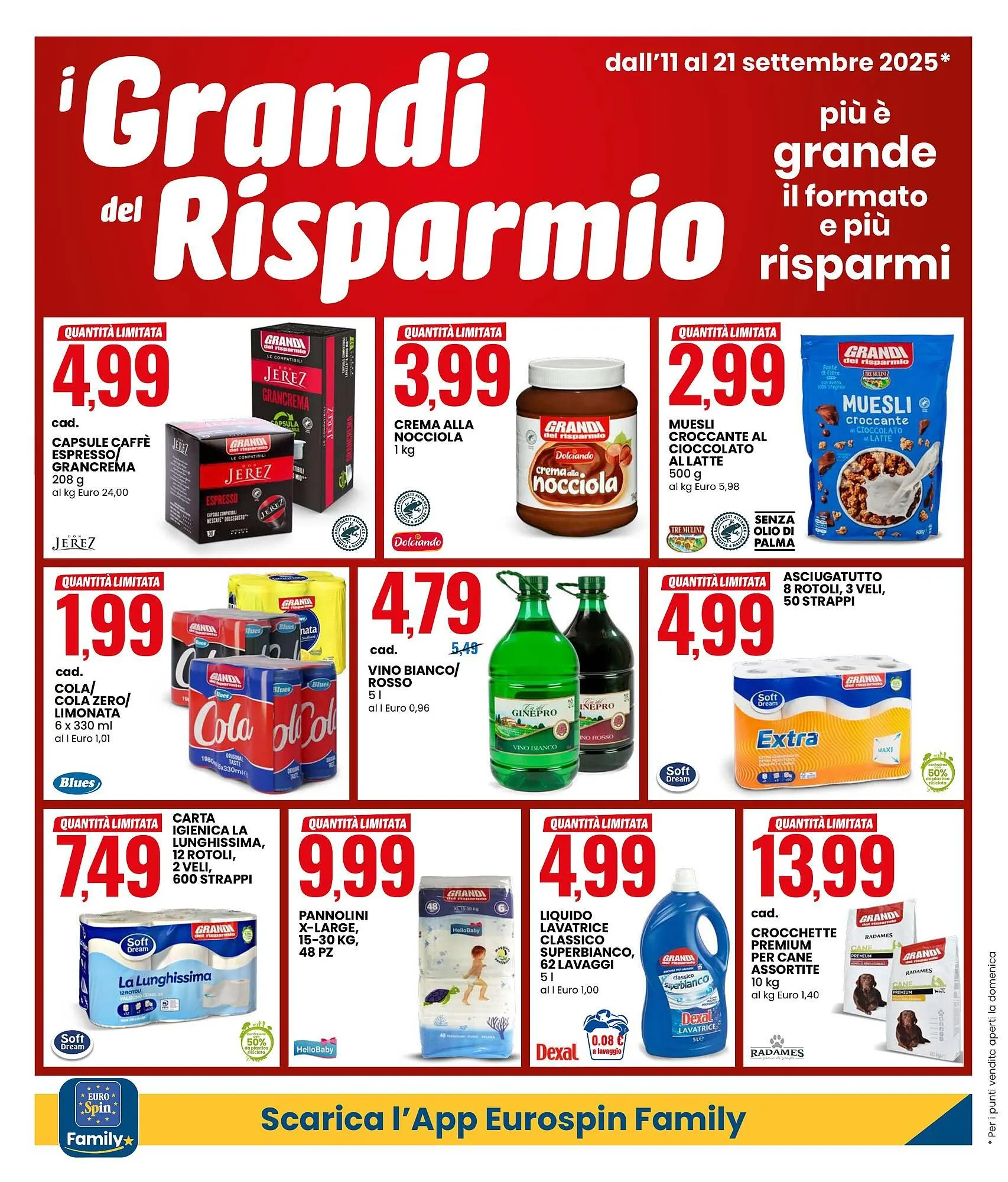 Volantino Eurospin da 11 settembre a 21 settembre di 2025 - Pagina del volantino 4