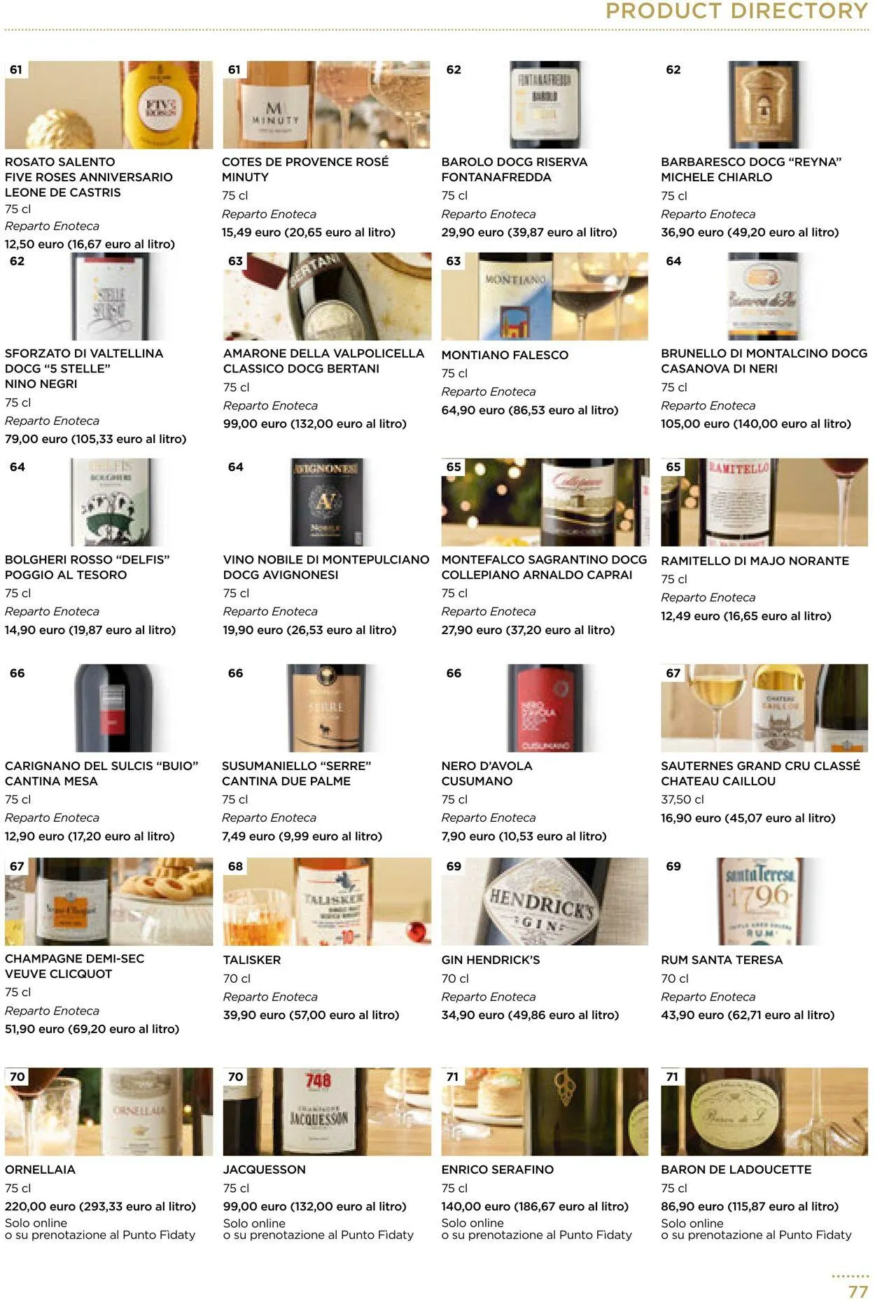 Esselunga Volantino attuale da 25 febbraio a 11 marzo di 2026 - Pagina del volantino 77