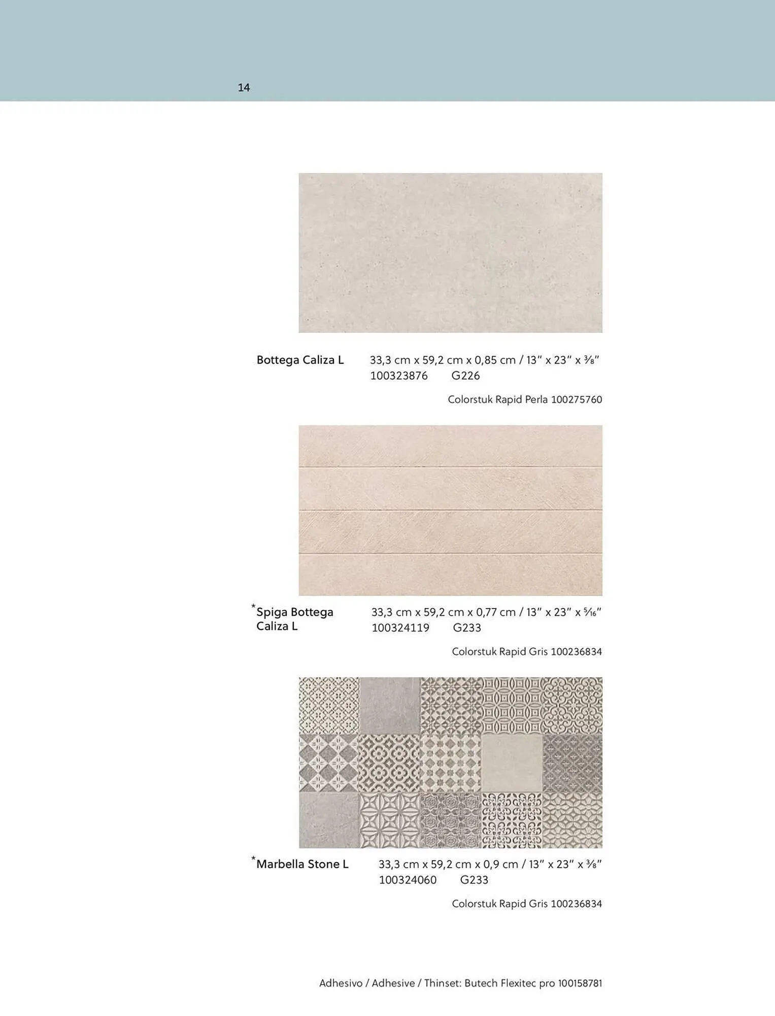 Catalogue Porcelanosa du 27 juin au 31 décembre 2025 - Catalogue page 14