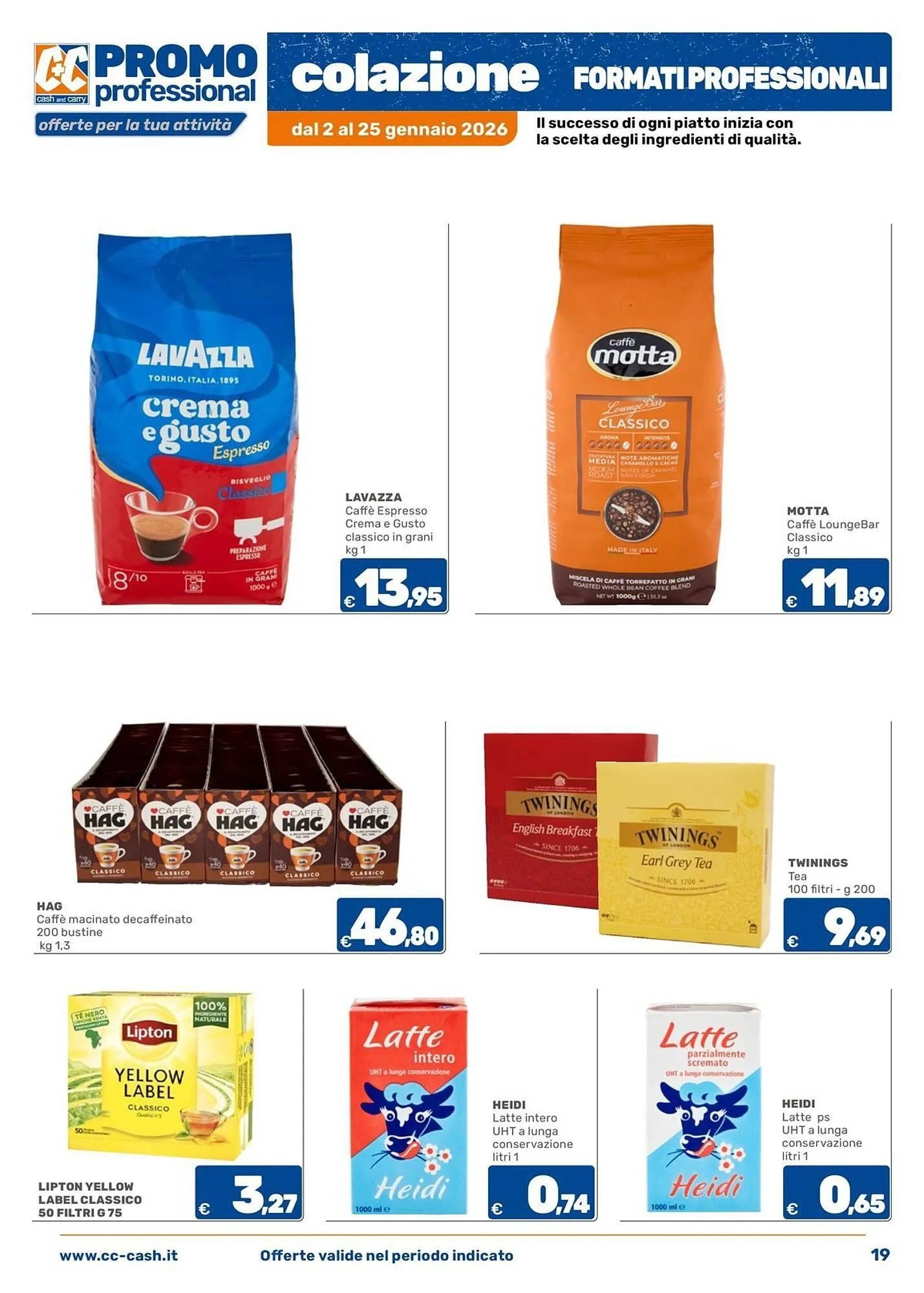 Volantino C+C Italmarket da 2 gennaio a 25 gennaio di 2026 - Pagina del volantino 19