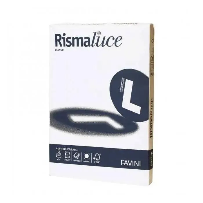 Carta fotocopie risma luce favini - 150 ff bianchi 170g a4