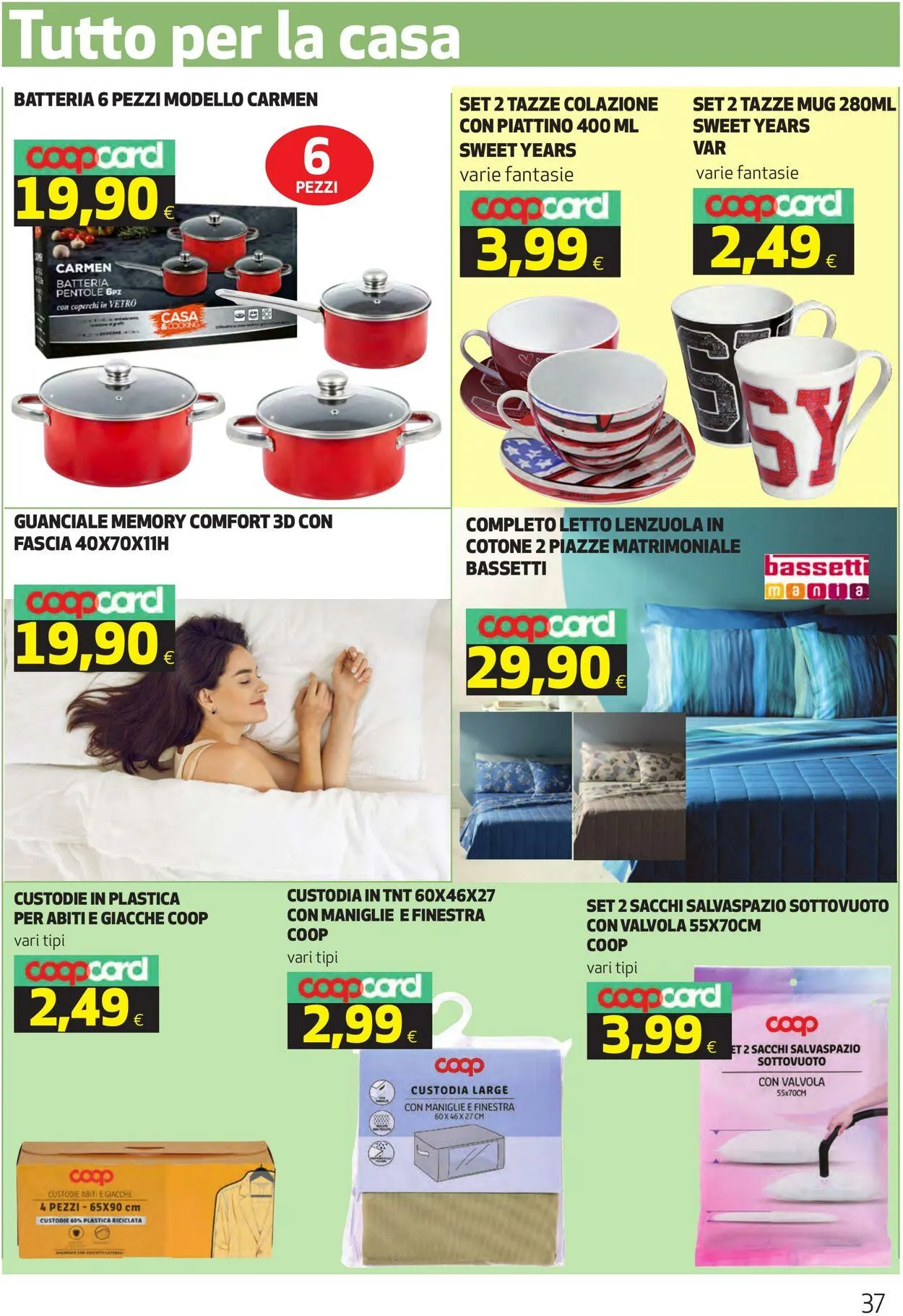 Coop Volantino attuale da 4 giugno a 12 giugno di 2025 - Pagina del volantino 37