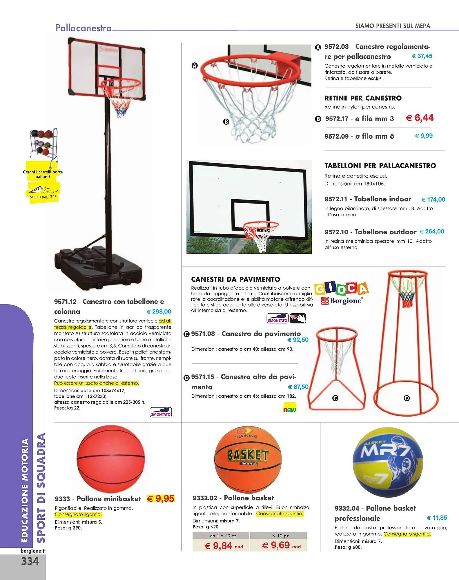 Volantino Borgione Sport da 31 dicembre a 31 dicembre di 2025 - Pagina del volantino 334