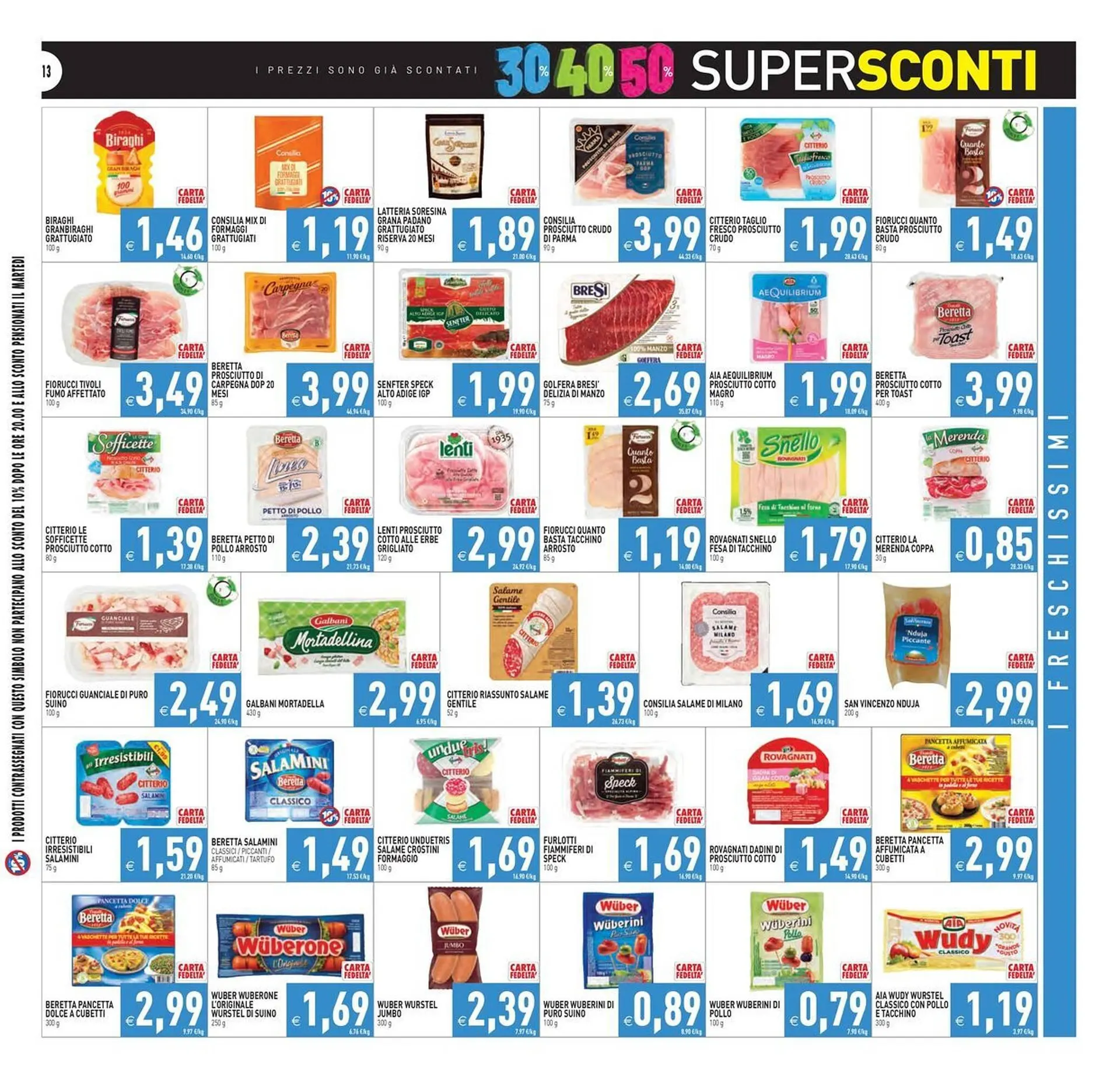 Volantino Supermercati Agorà da 4 giugno a 12 giugno di 2025 - Pagina del volantino 13