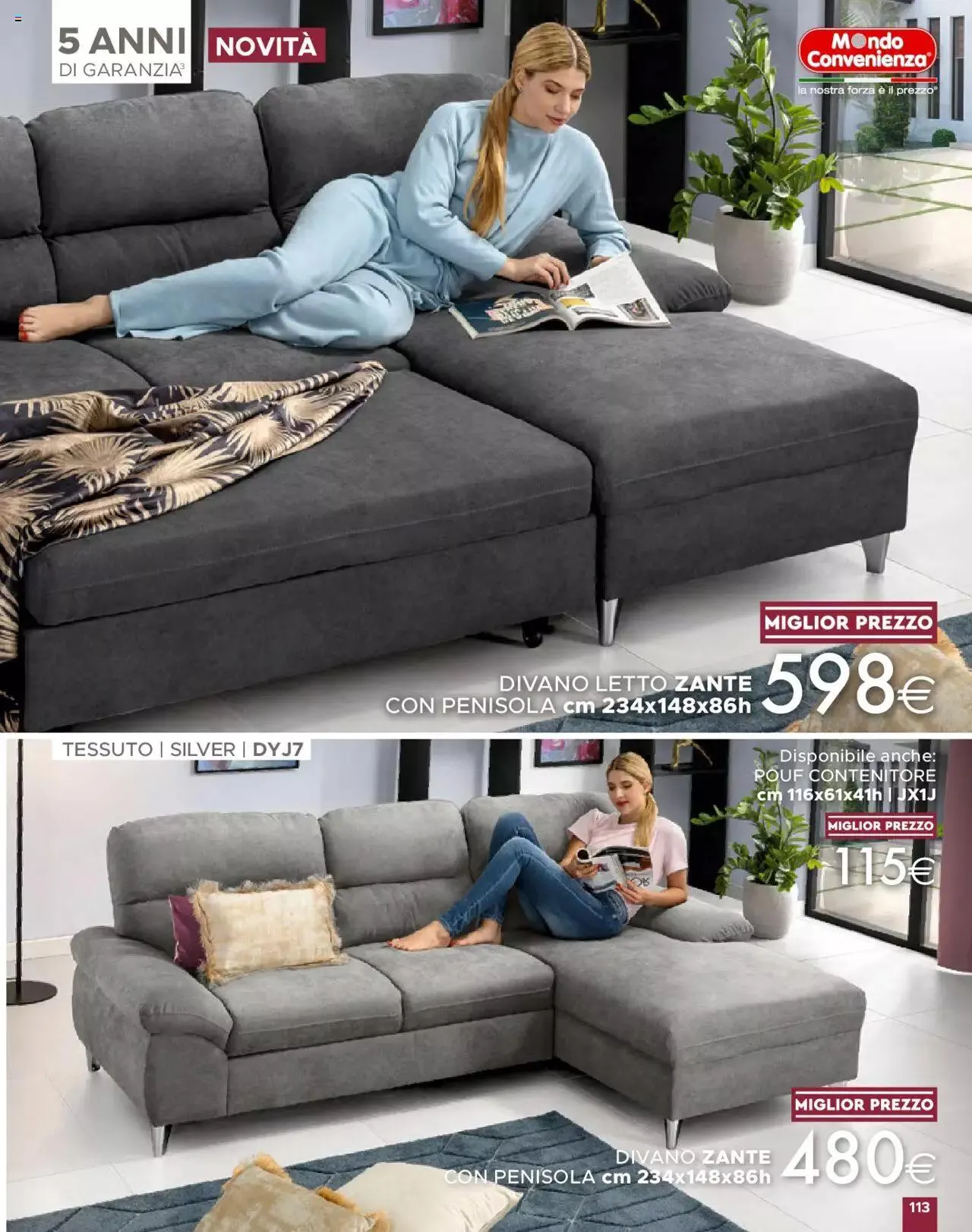 Volantino Mondo Convenienza da 1 ottobre a 31 dicembre di 2023 - Pagina del volantino 115