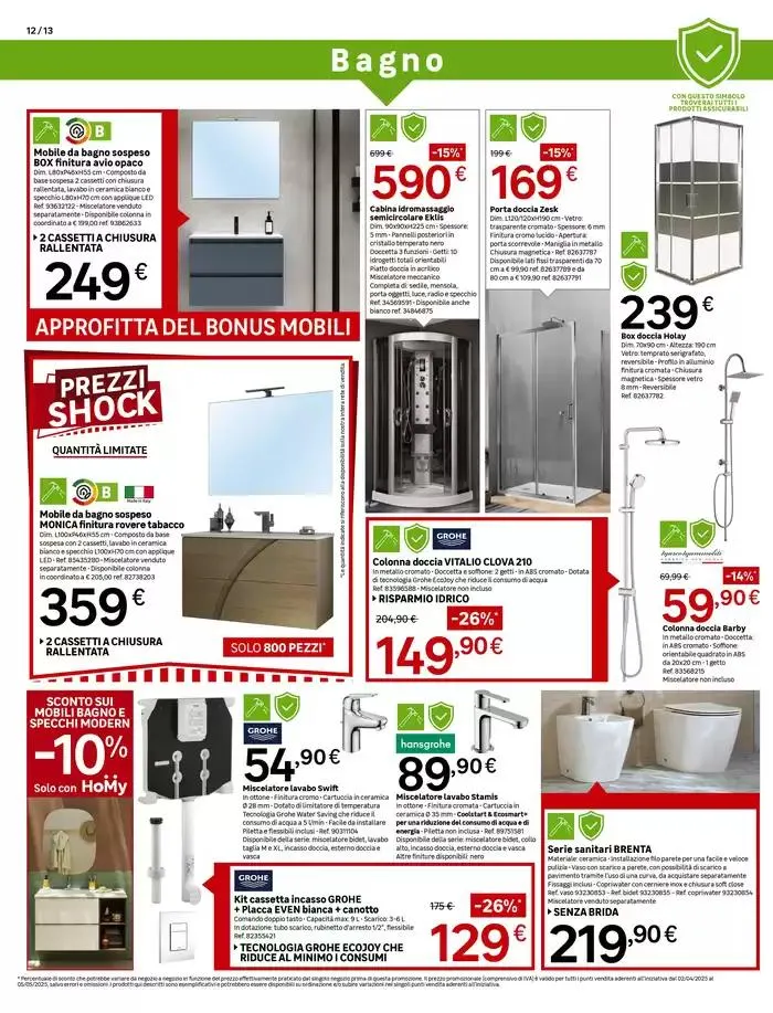 Nuova apertura di Leroy Merlin a Salerno! da 2 aprile a 6 maggio di 2025 - Pagina del volantino 16