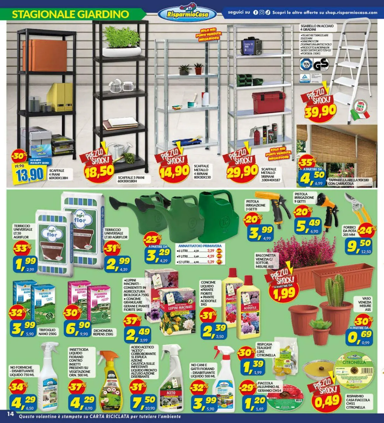 Risparmio Casa Volantino attuale da 24 aprile a 12 maggio di 2024 - Pagina del volantino 14